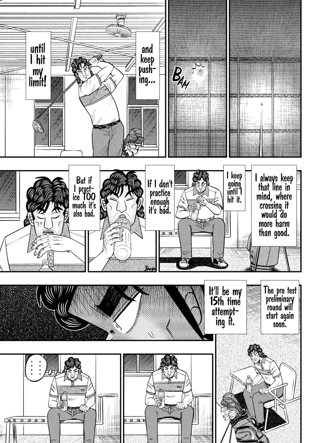Read Nikaidou Hell Golf chapter 16 image 8 on Lezhin