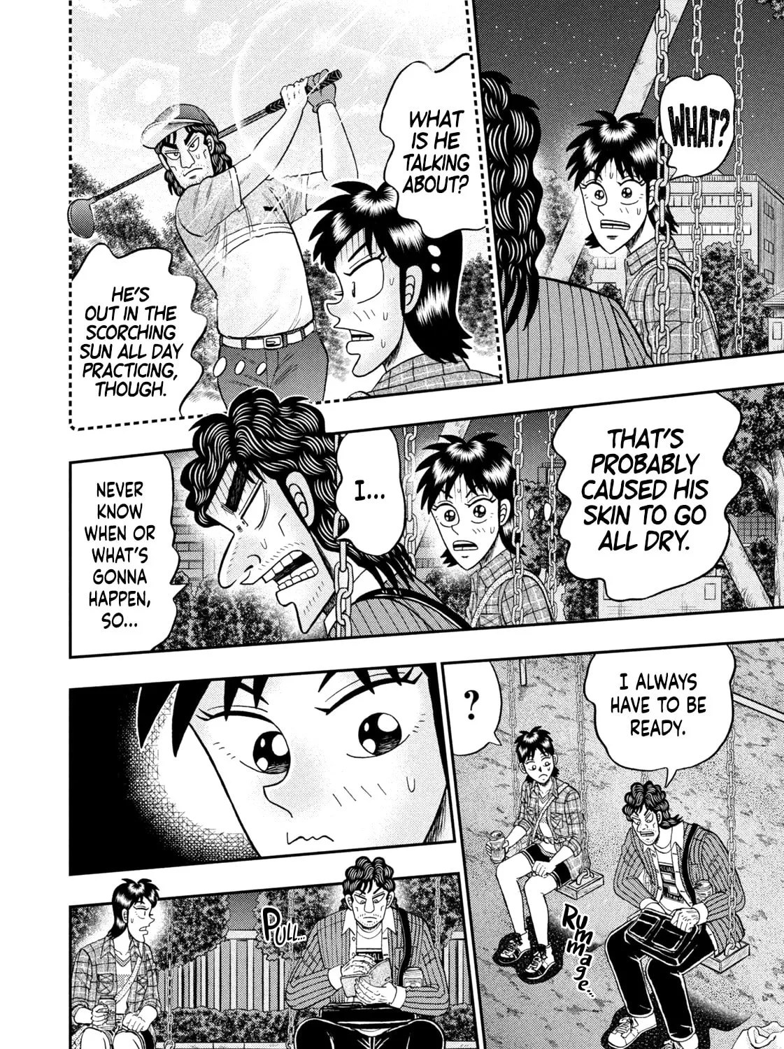 Read Nikaidou Hell Golf chapter 17 image 30 on Lezhin