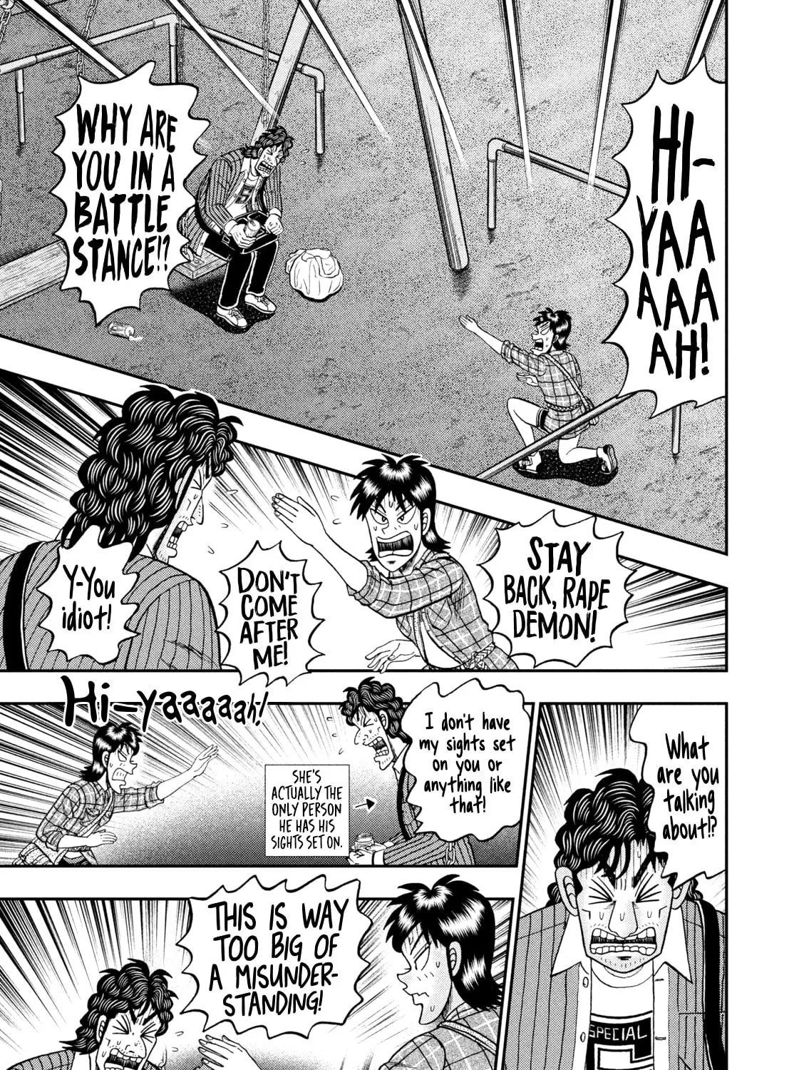 Read Nikaidou Hell Golf chapter 17 image 36 on Lezhin
