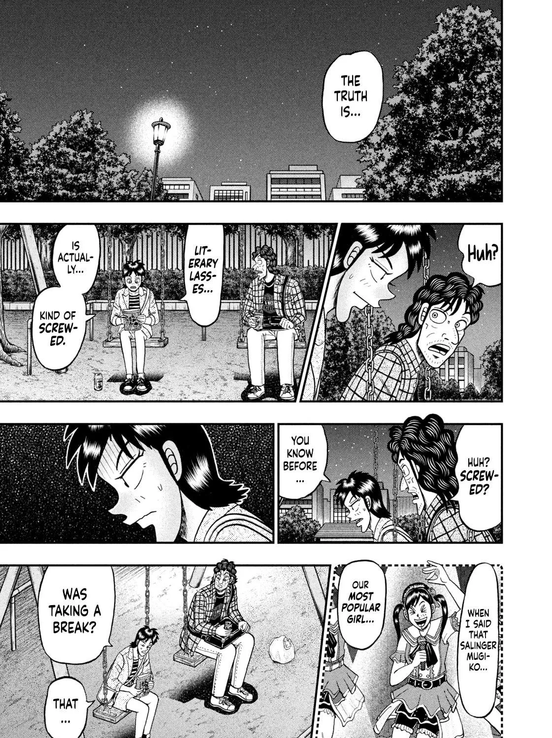 Read Nikaidou Hell Golf chapter 18 image 28 on Lezhin
