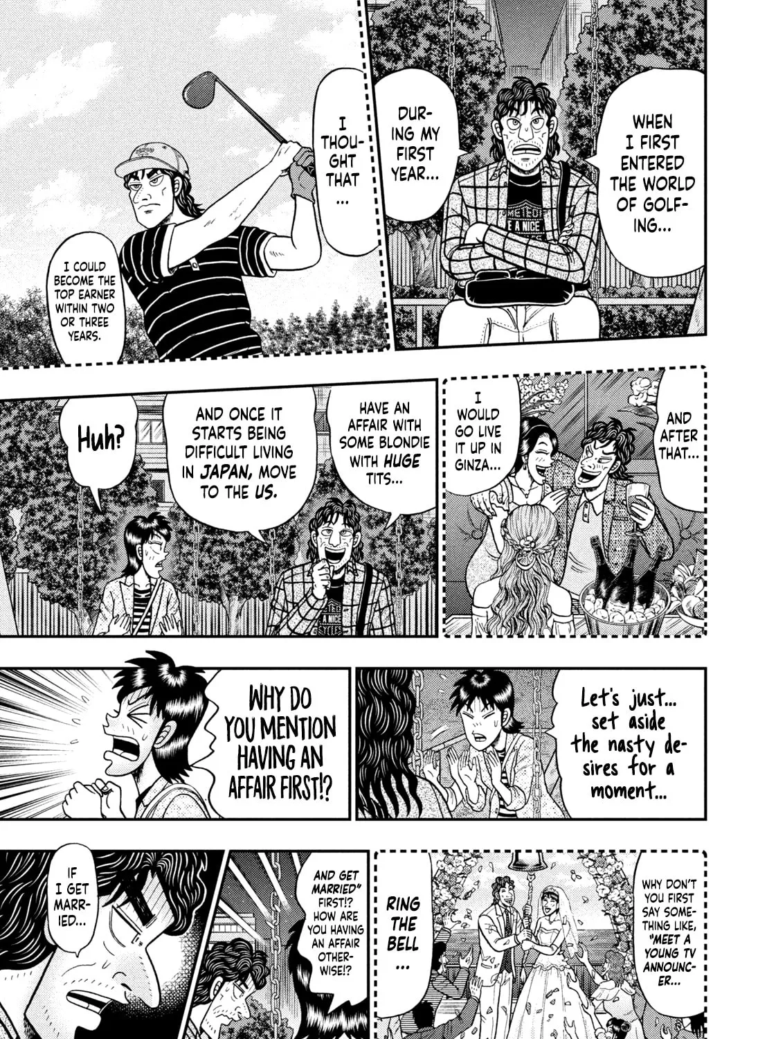 Read Nikaidou Hell Golf chapter 18 image 36 on Lezhin
