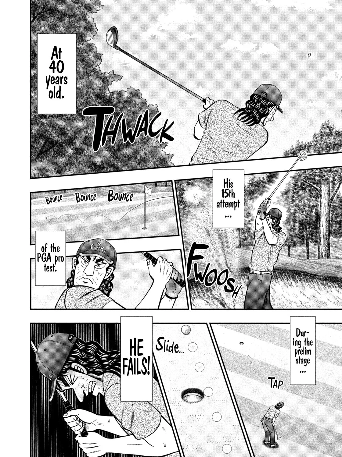 Read Nikaidou Hell Golf chapter 18 image 6 on Lezhin