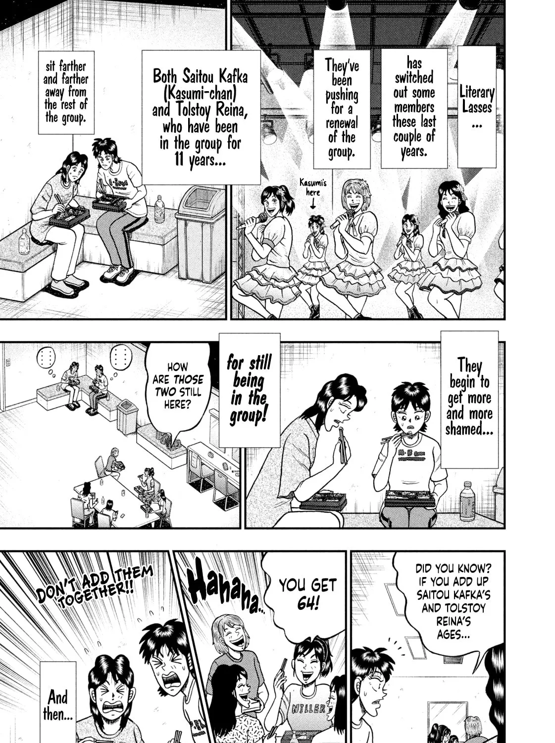 Read Nikaidou Hell Golf chapter 19 image 12 on Lezhin