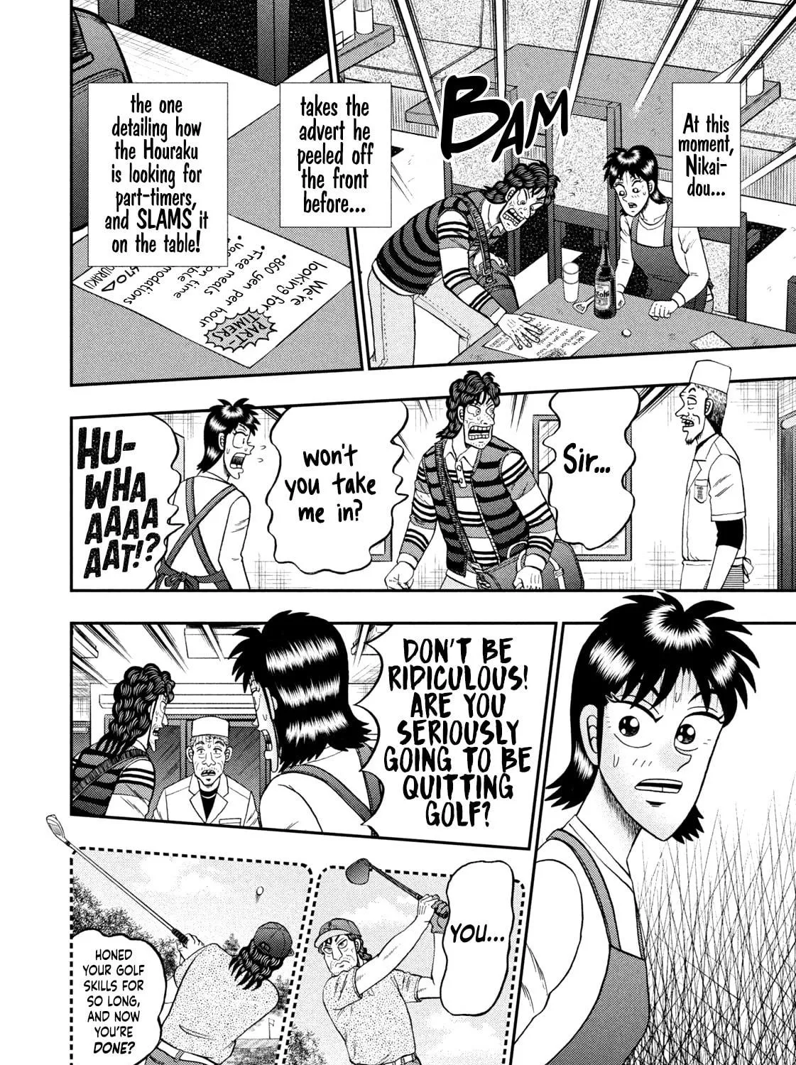 Read Nikaidou Hell Golf chapter 21 image 22 on Lezhin