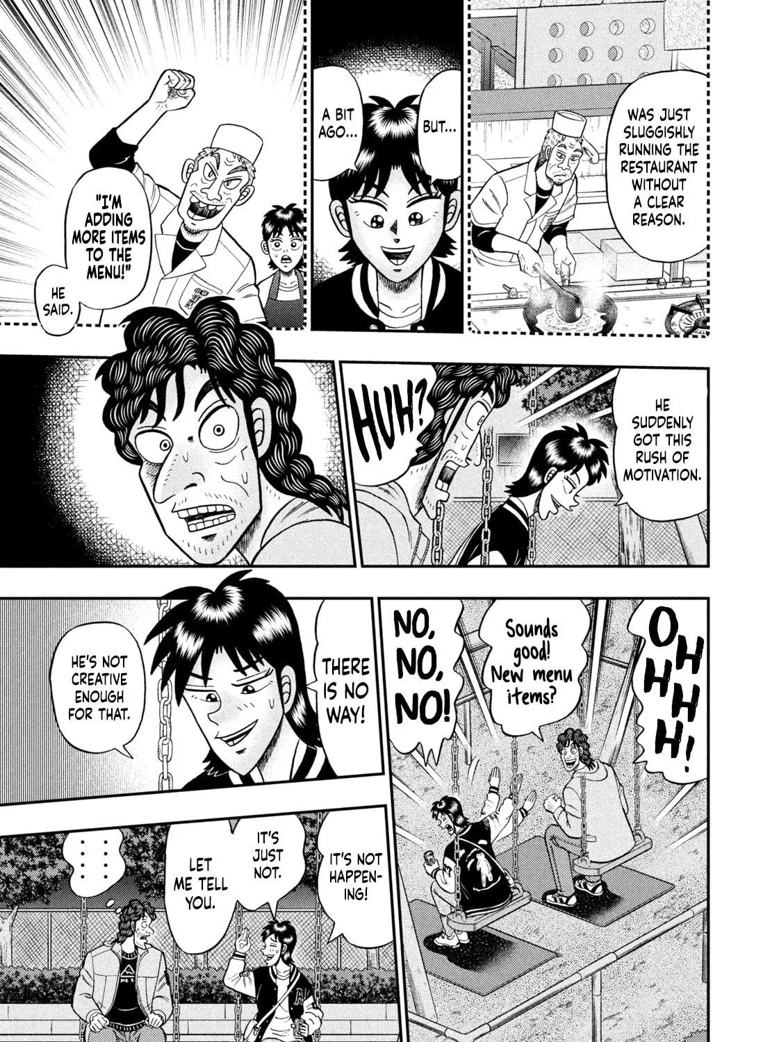 Read Nikaidou Hell Golf chapter 23 image 16 on Lezhin