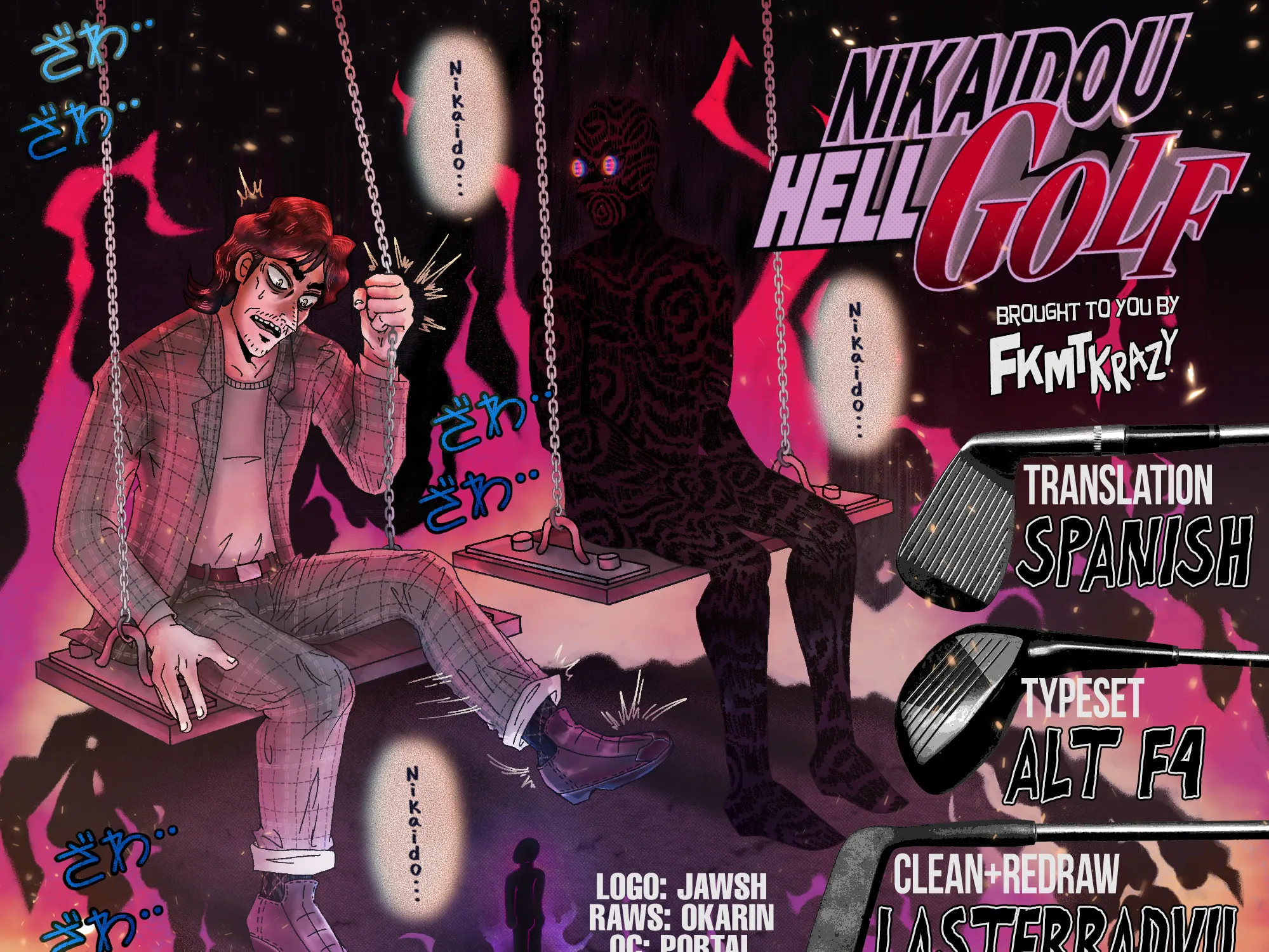 Read Nikaidou Hell Golf chapter 23 image 48 on Lezhin