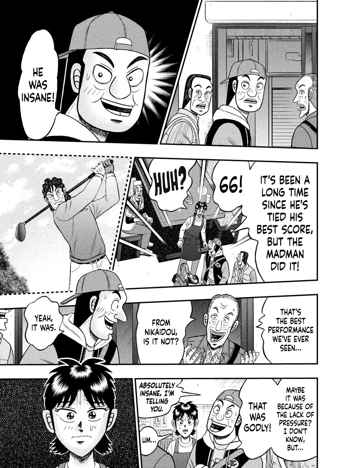 Read Nikaidou Hell Golf chapter 24 image 36 on Lezhin