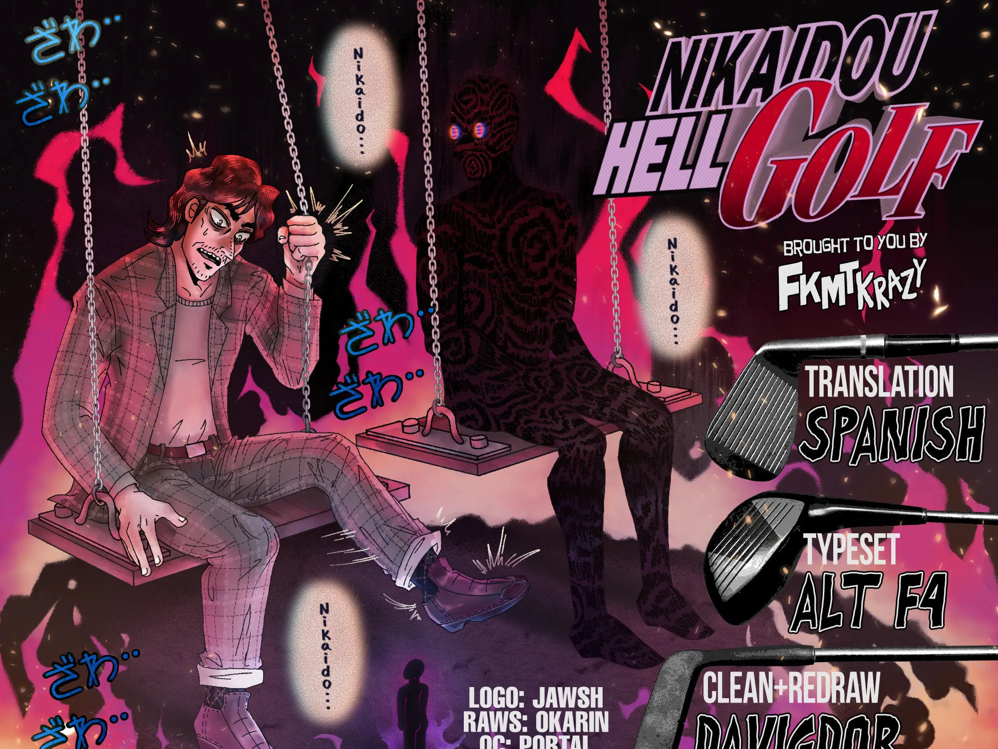 Read Nikaidou Hell Golf chapter 24 image 52 on Lezhin