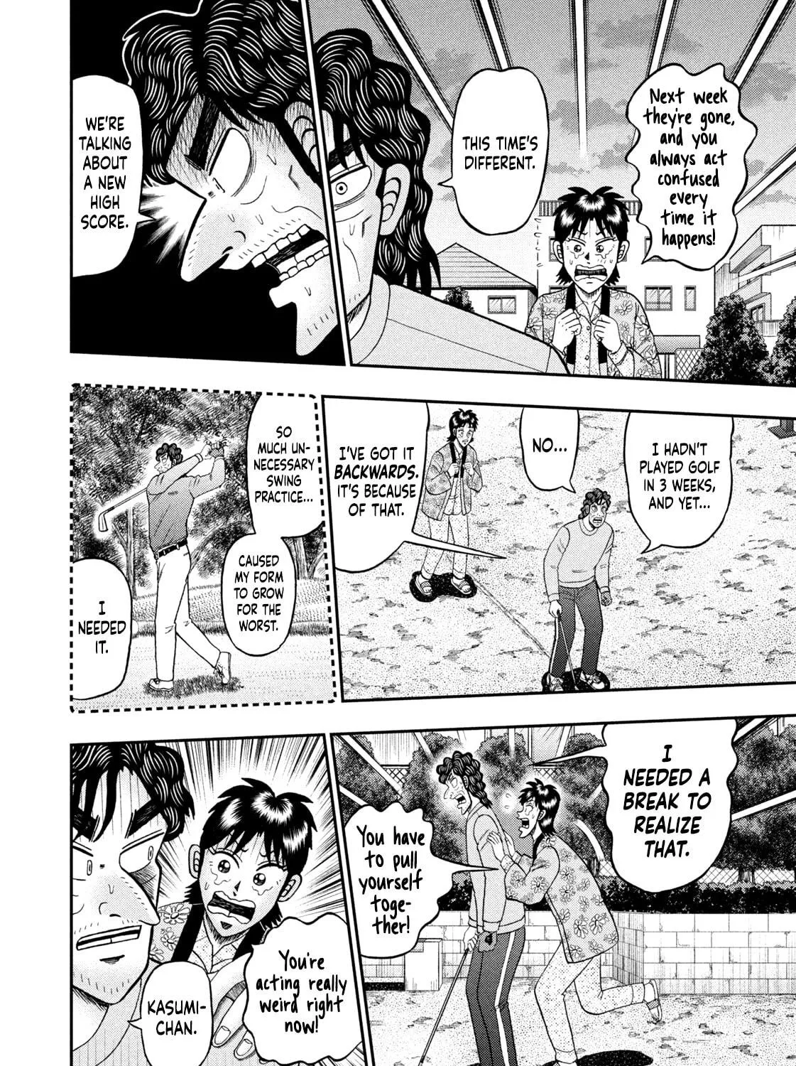 Read Nikaidou Hell Golf chapter 25 image 16 on Lezhin