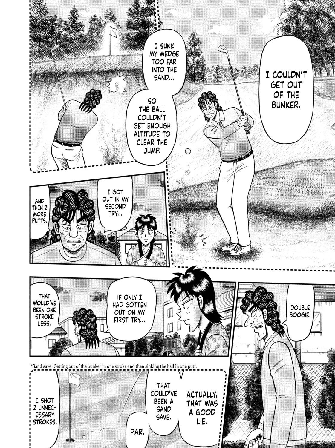 Read Nikaidou Hell Golf chapter 25 image 2 on Lezhin