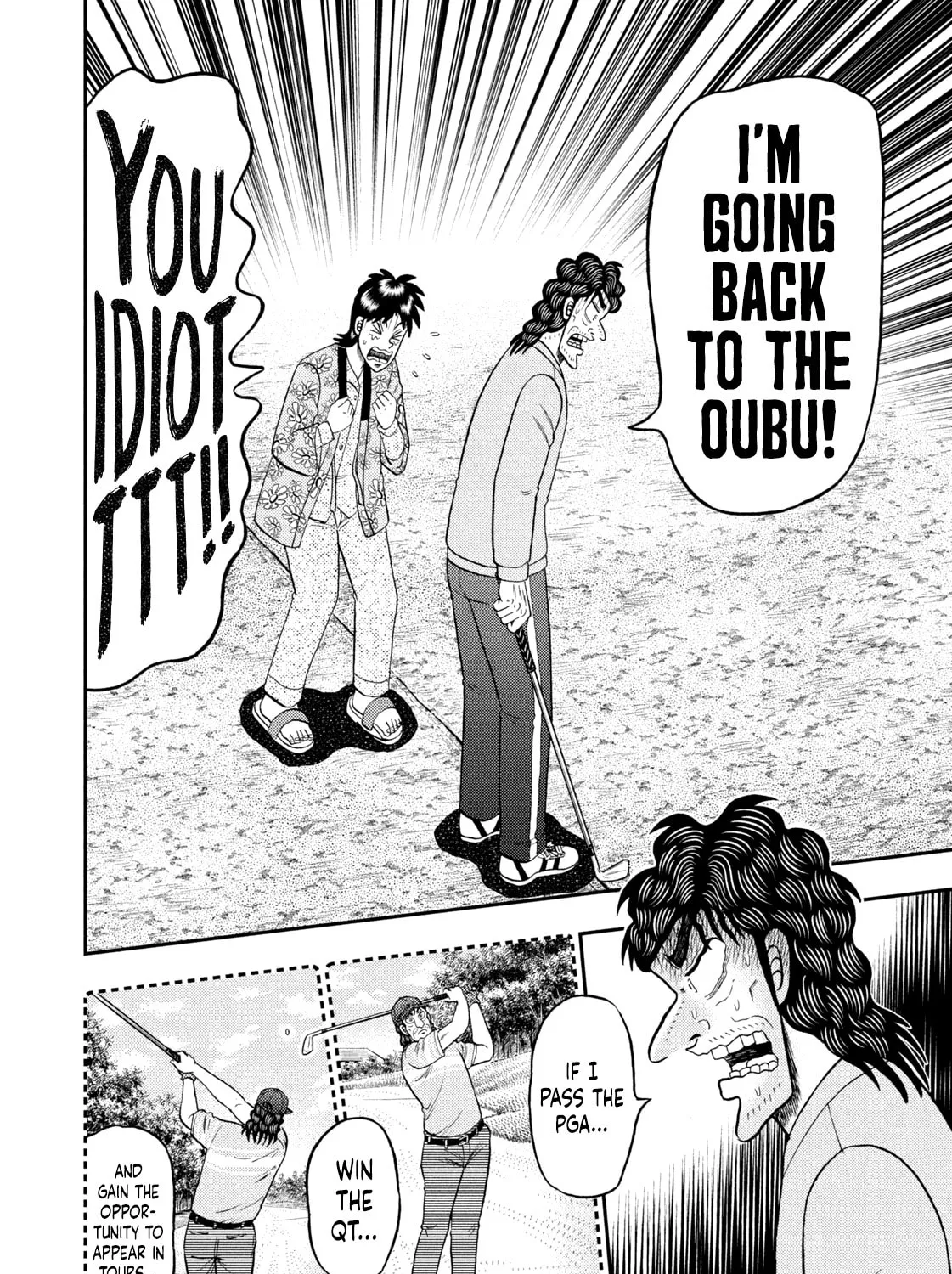 Read Nikaidou Hell Golf chapter 25 image 20 on Lezhin