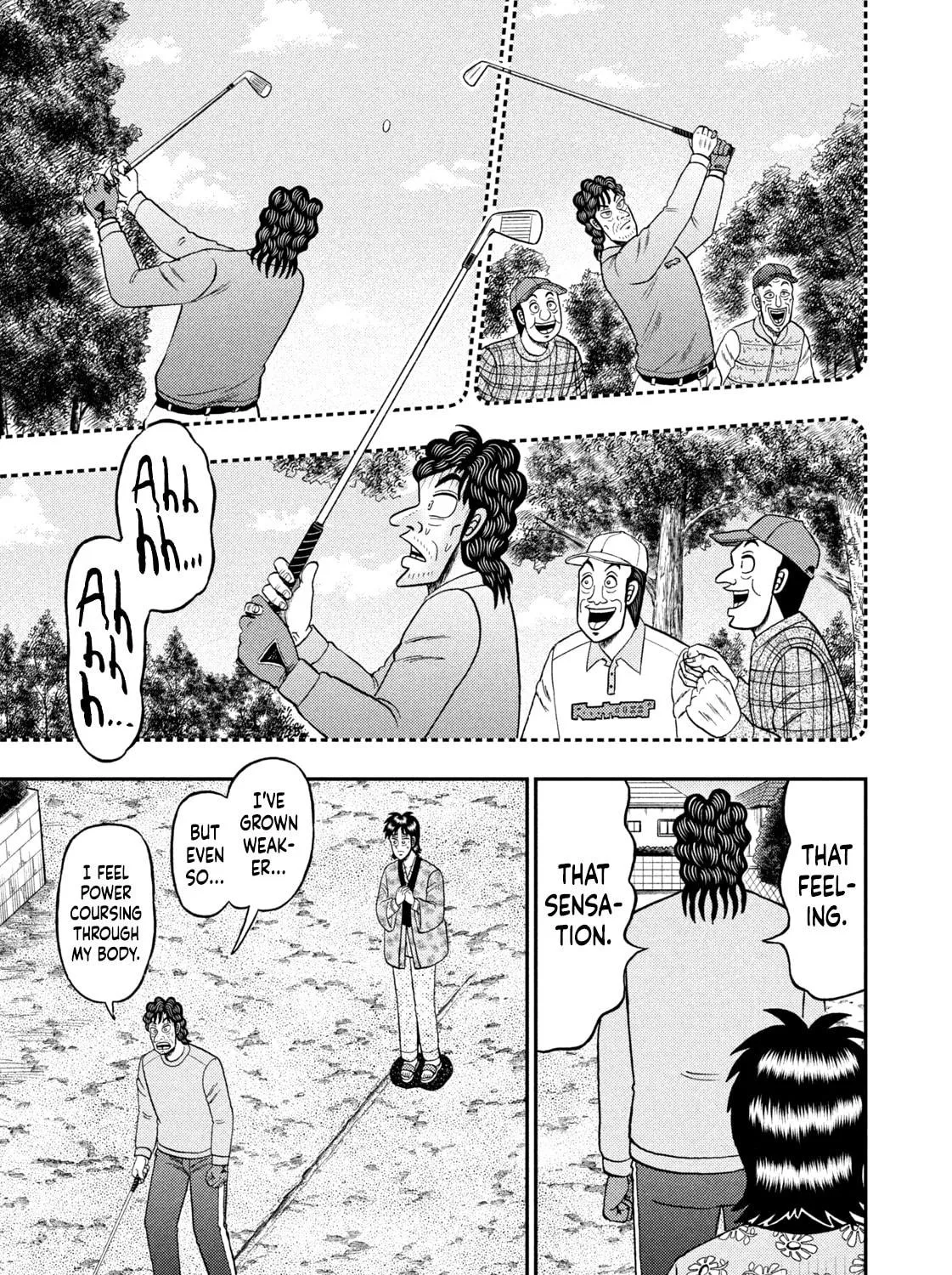 Read Nikaidou Hell Golf chapter 25 image 8 on Lezhin