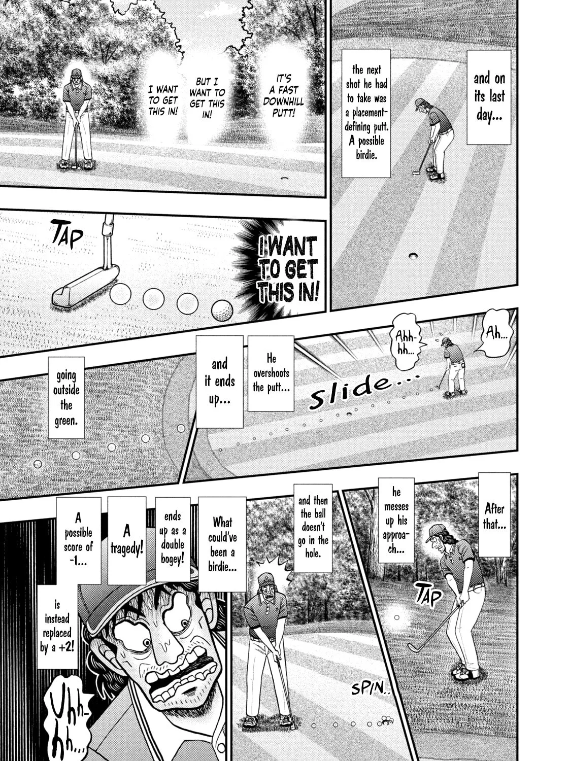 Read Nikaidou Hell Golf chapter 26 image 32 on Lezhin