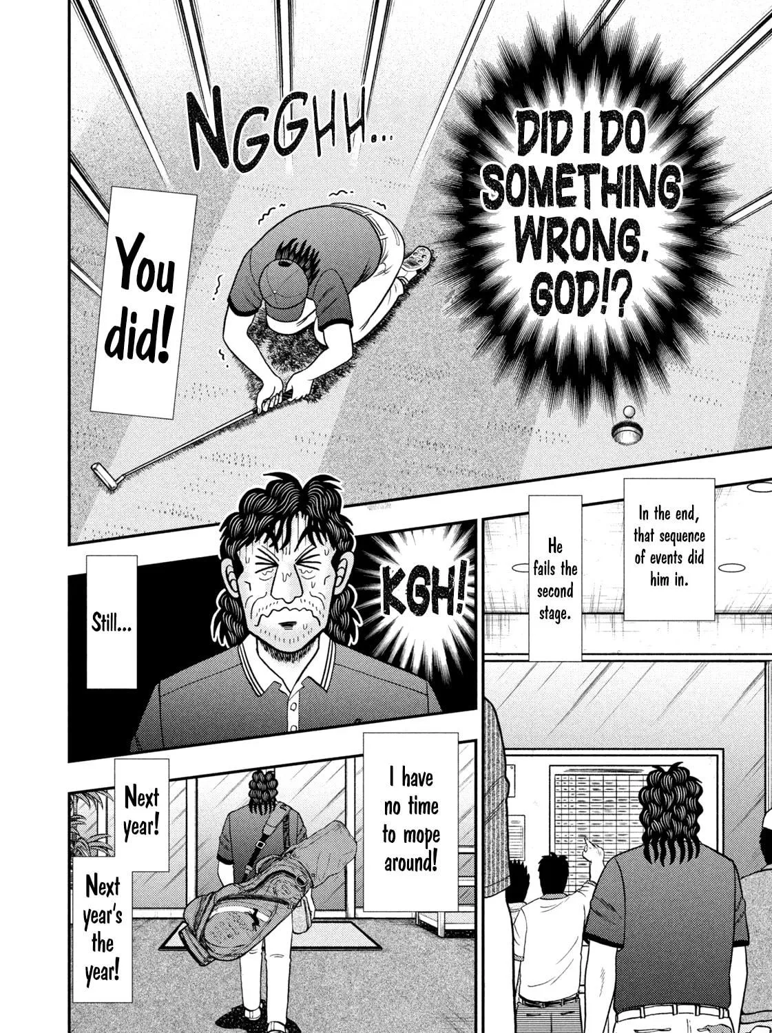 Read Nikaidou Hell Golf chapter 26 image 34 on Lezhin