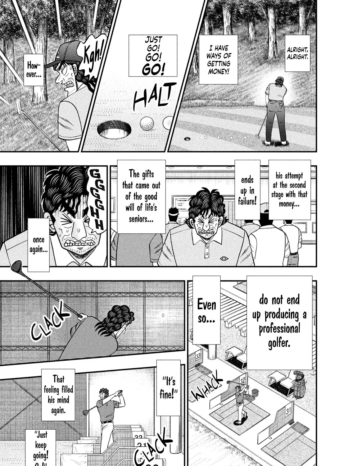 Read Nikaidou Hell Golf chapter 26 image 44 on Lezhin