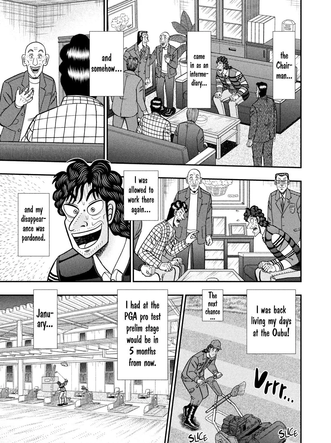 Read Nikaidou Hell Golf chapter 26 image 8 on Lezhin