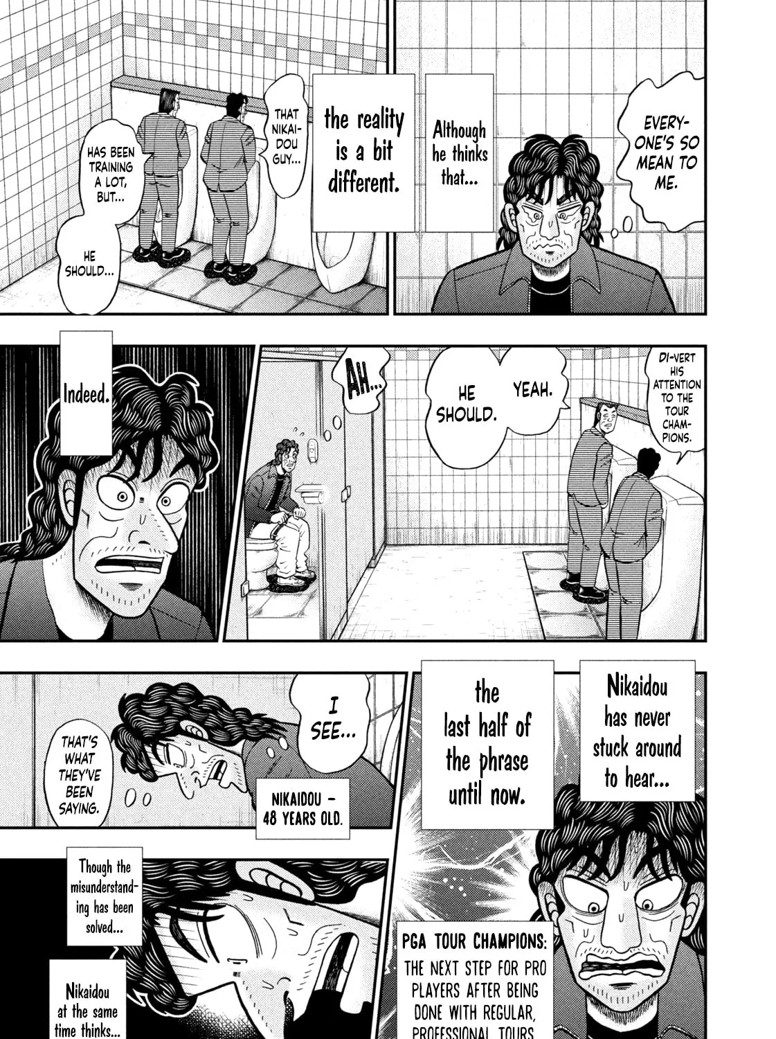 Read Nikaidou Hell Golf chapter 27 image 12 on Lezhin