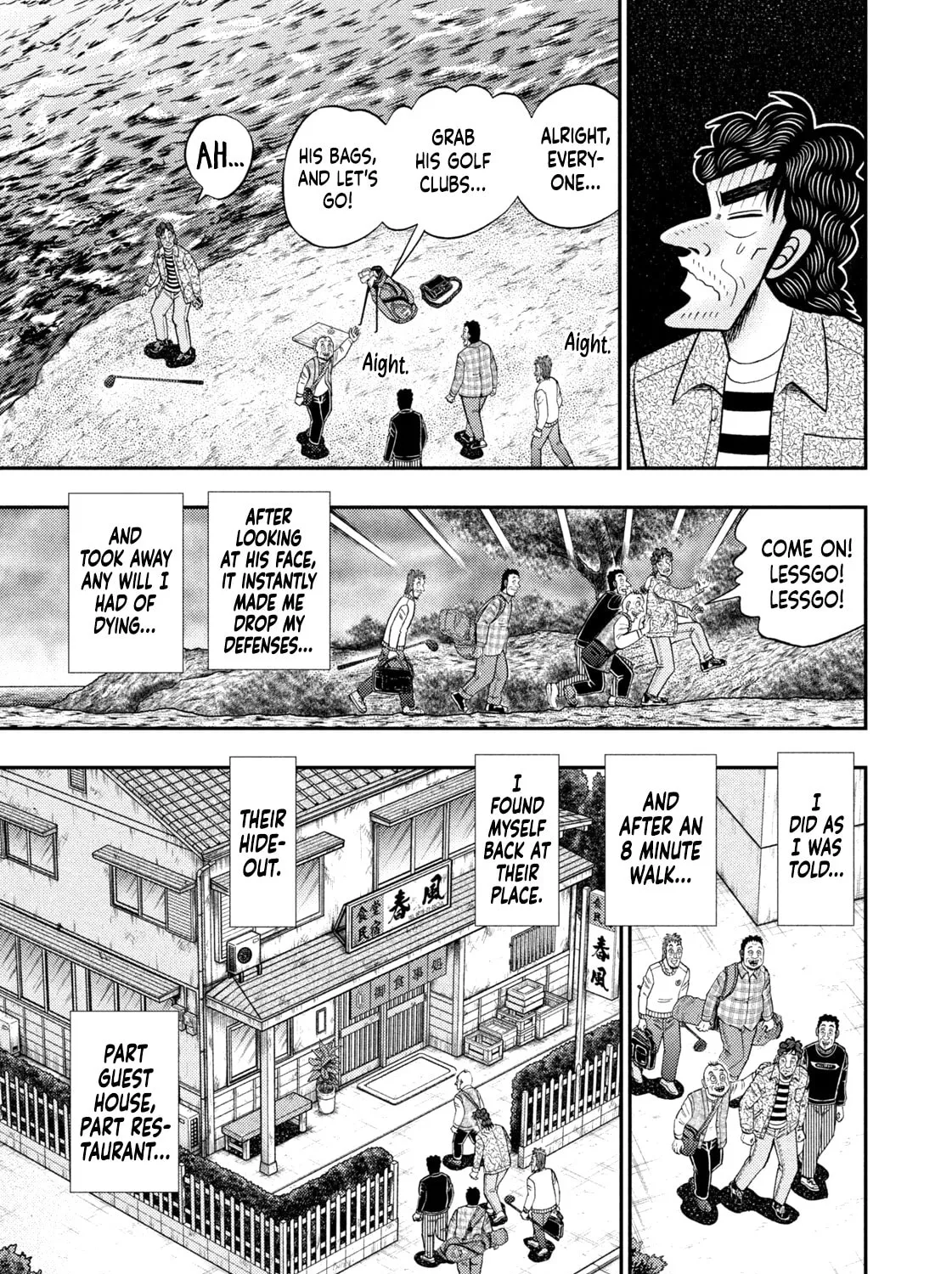Read Nikaidou Hell Golf chapter 28 image 20 on Lezhin