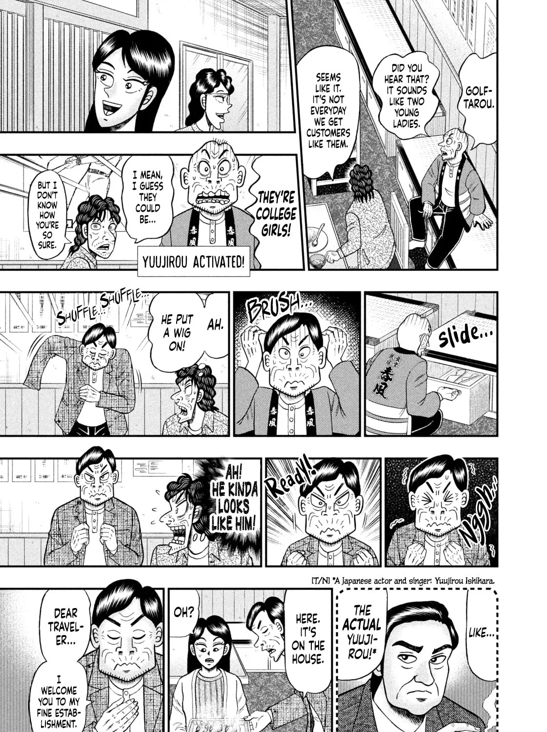 Read Nikaidou Hell Golf chapter 28 image 36 on Lezhin