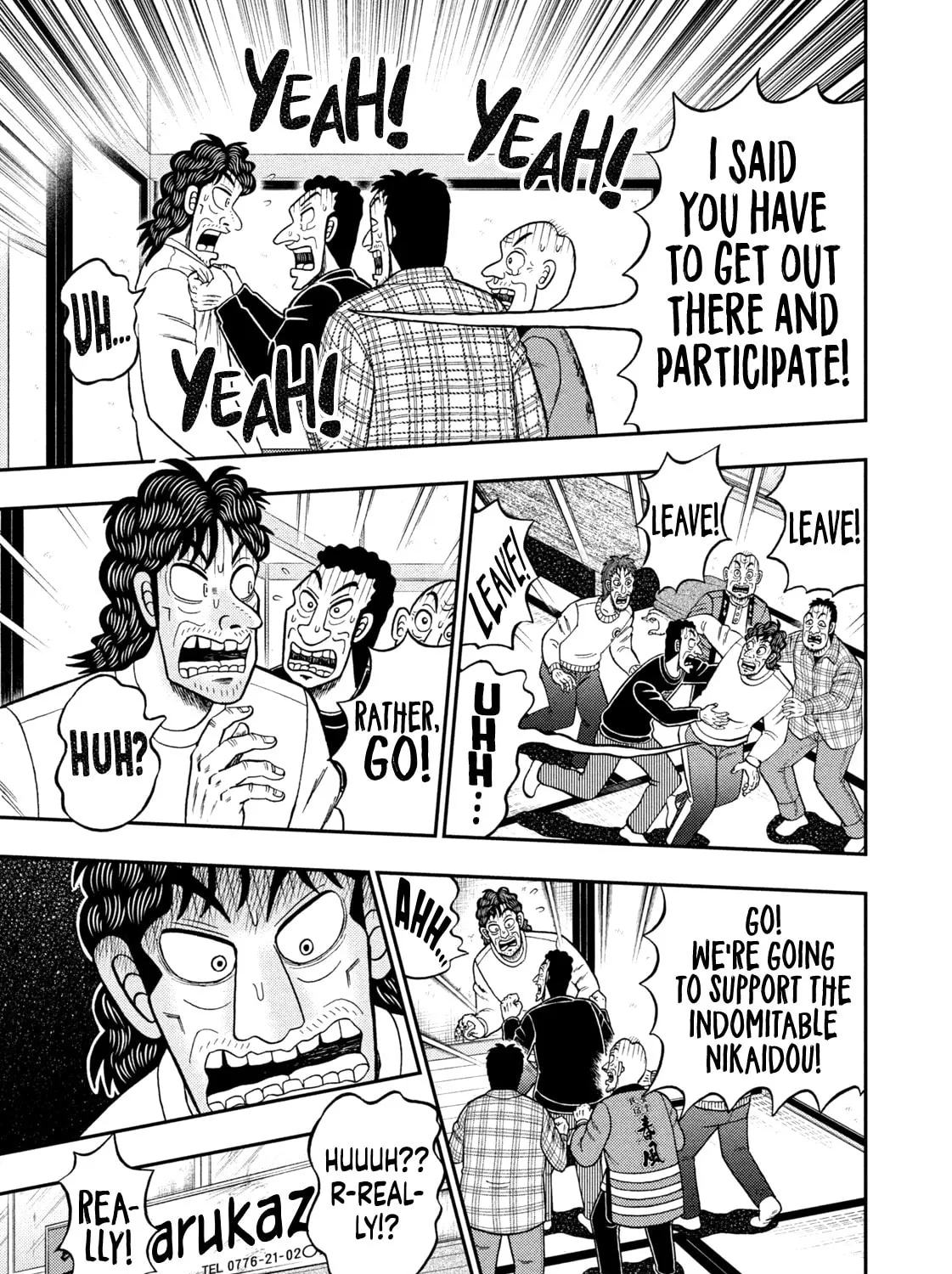 Read Nikaidou Hell Golf chapter 29 image 12 on Lezhin