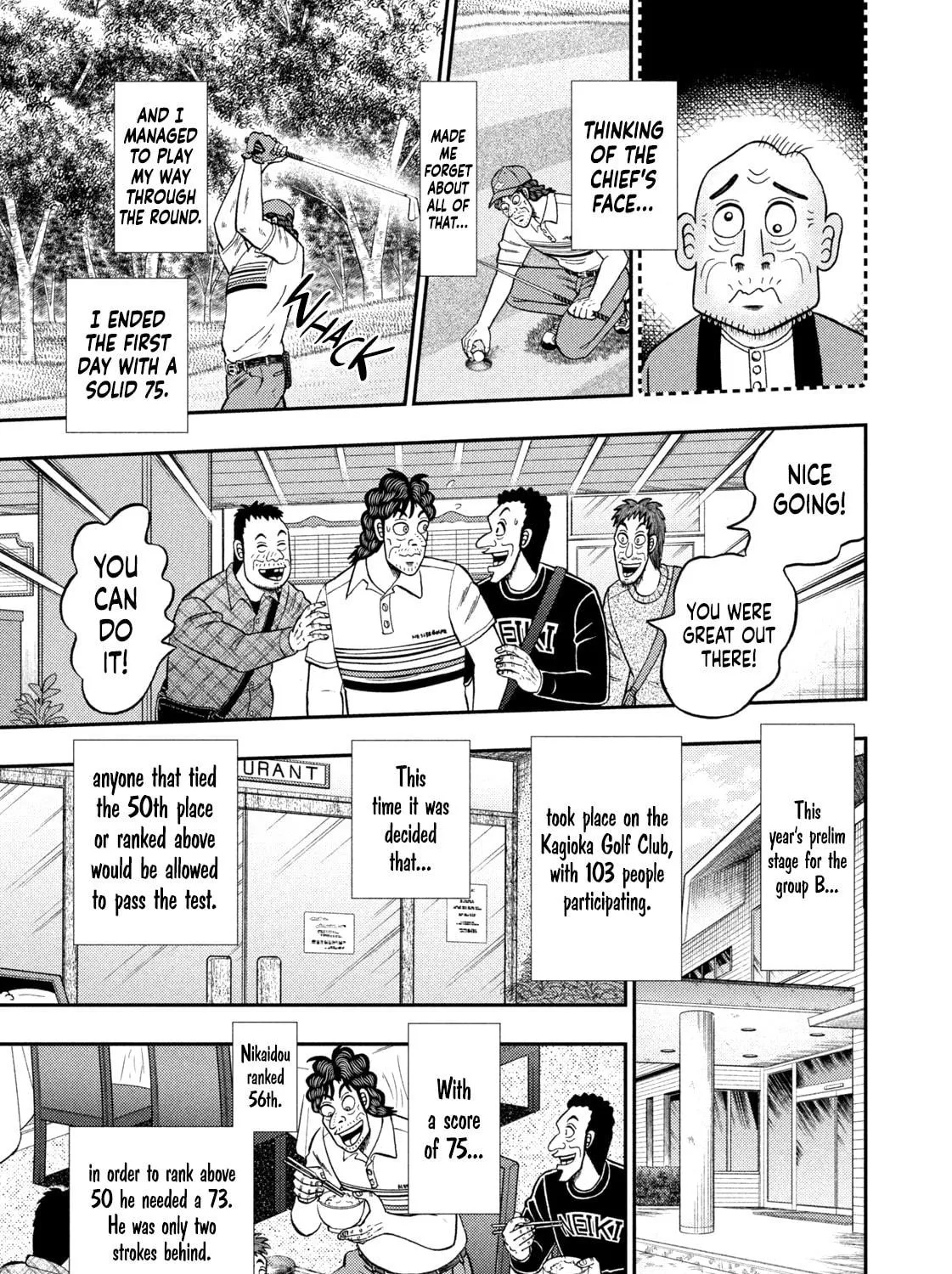 Read Nikaidou Hell Golf chapter 29 image 18 on Lezhin