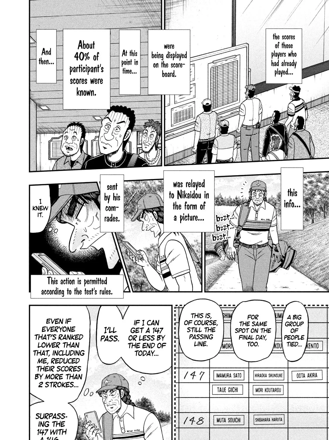 Read Nikaidou Hell Golf chapter 29 image 32 on Lezhin