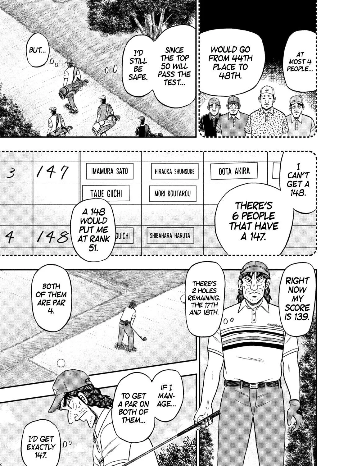 Read Nikaidou Hell Golf chapter 29 image 34 on Lezhin