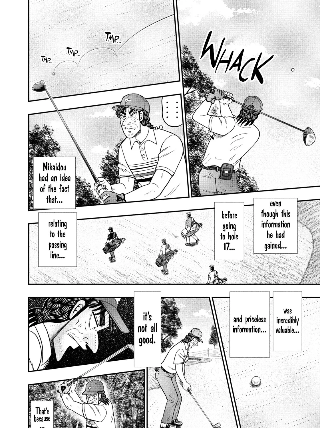 Read Nikaidou Hell Golf chapter 29 image 36 on Lezhin