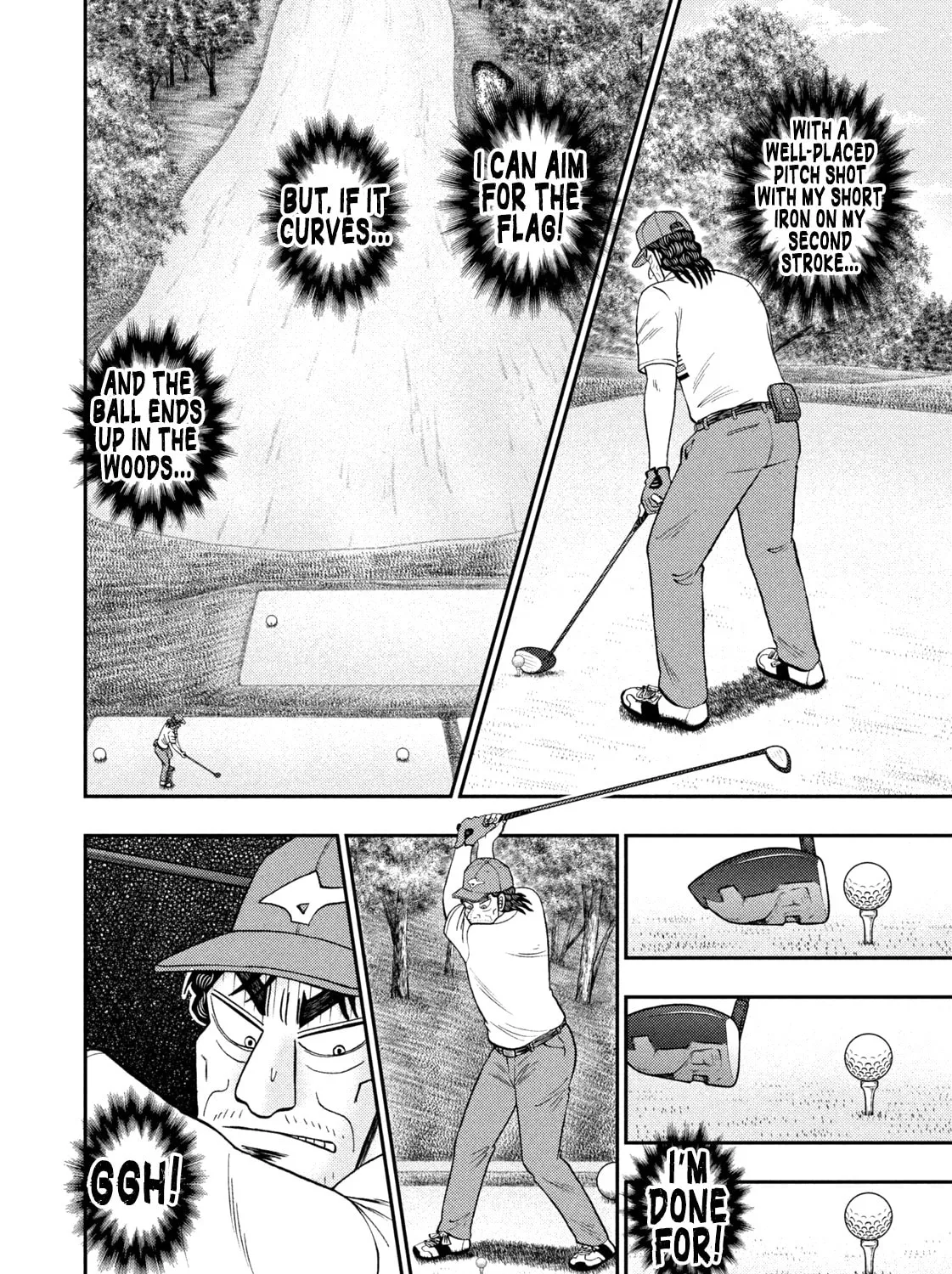 Read Nikaidou Hell Golf chapter 30 image 2 on Lezhin
