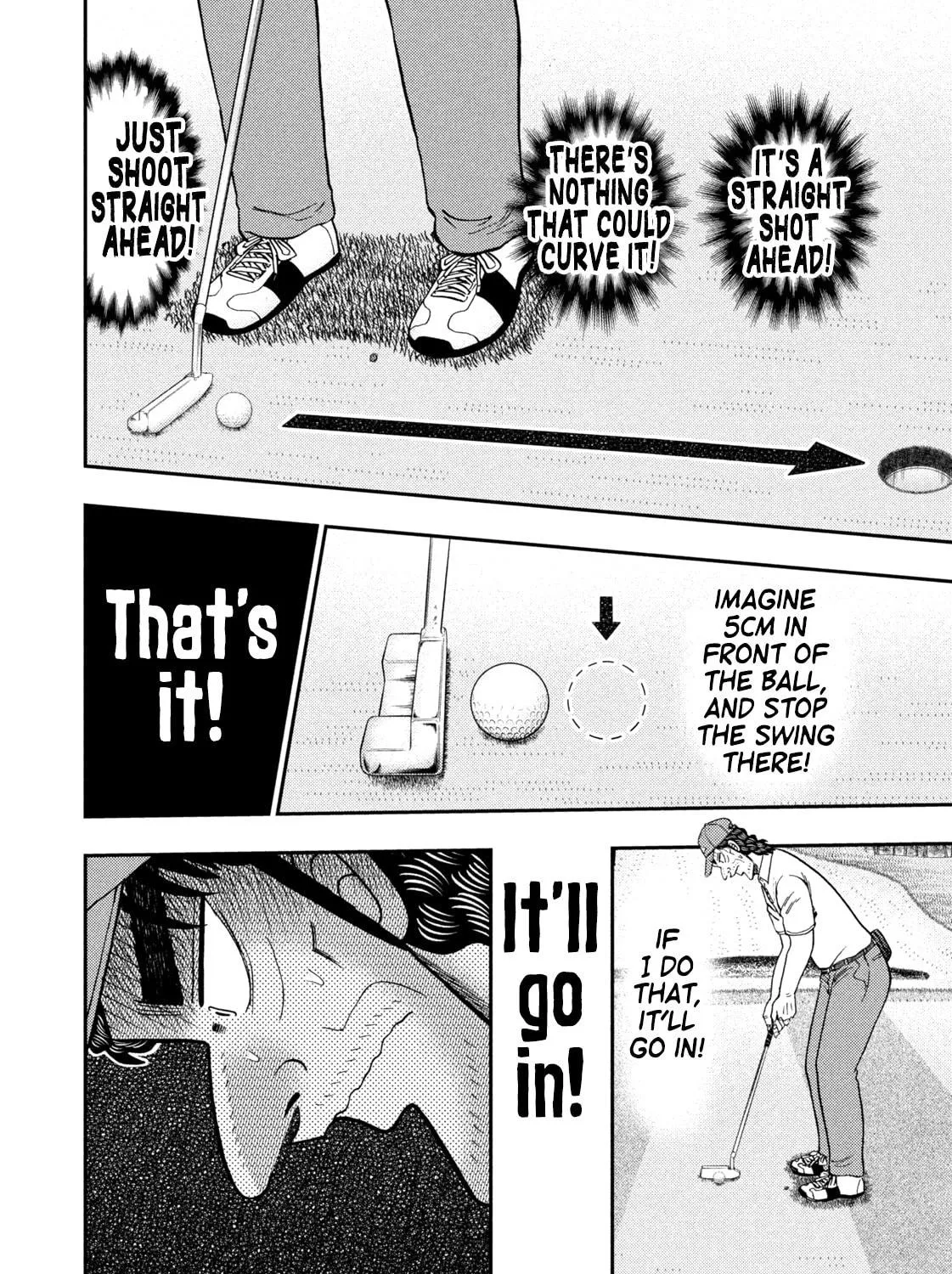 Read Nikaidou Hell Golf chapter 30 image 22 on Lezhin