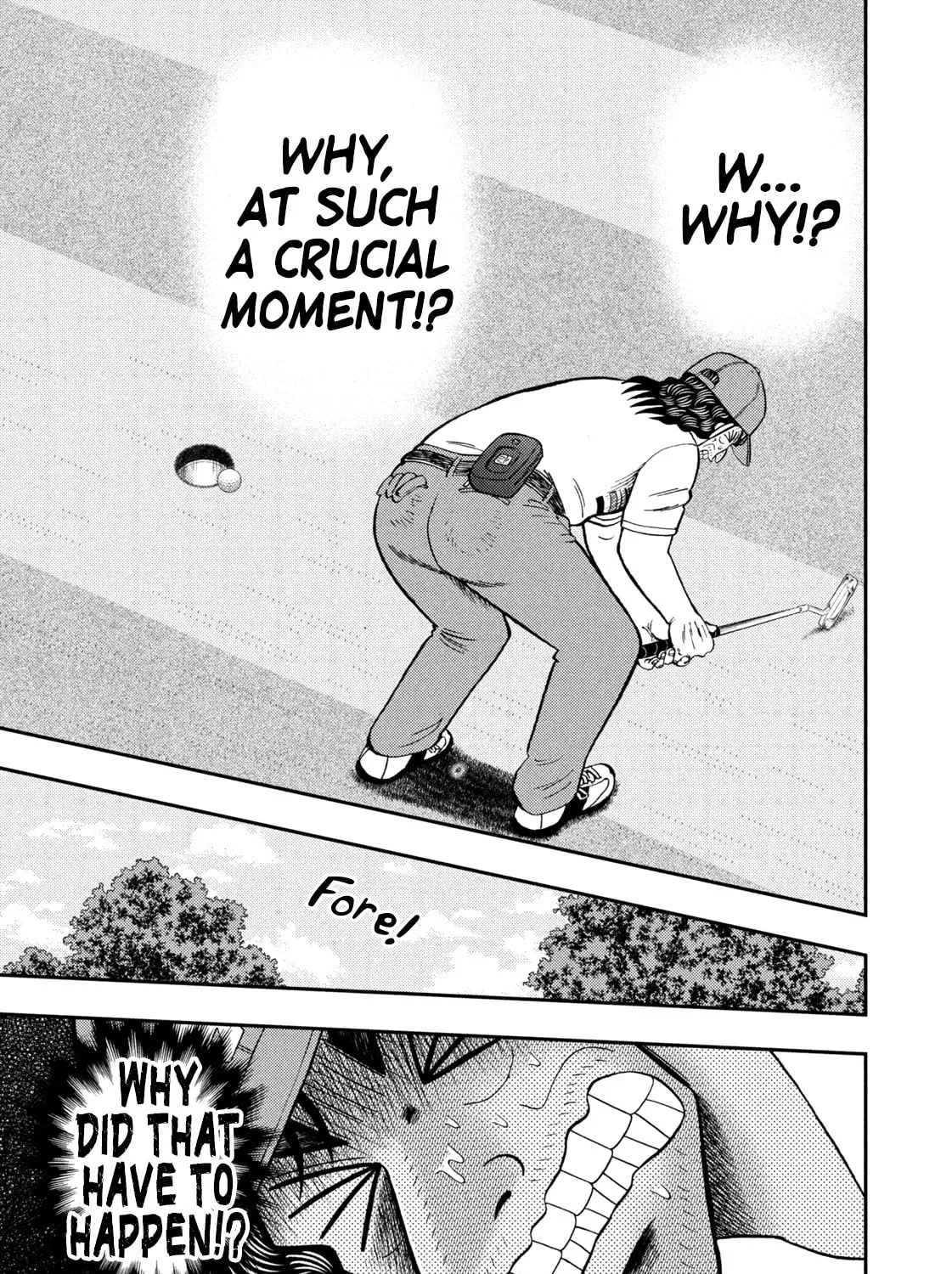 Read Nikaidou Hell Golf chapter 30 image 32 on Lezhin