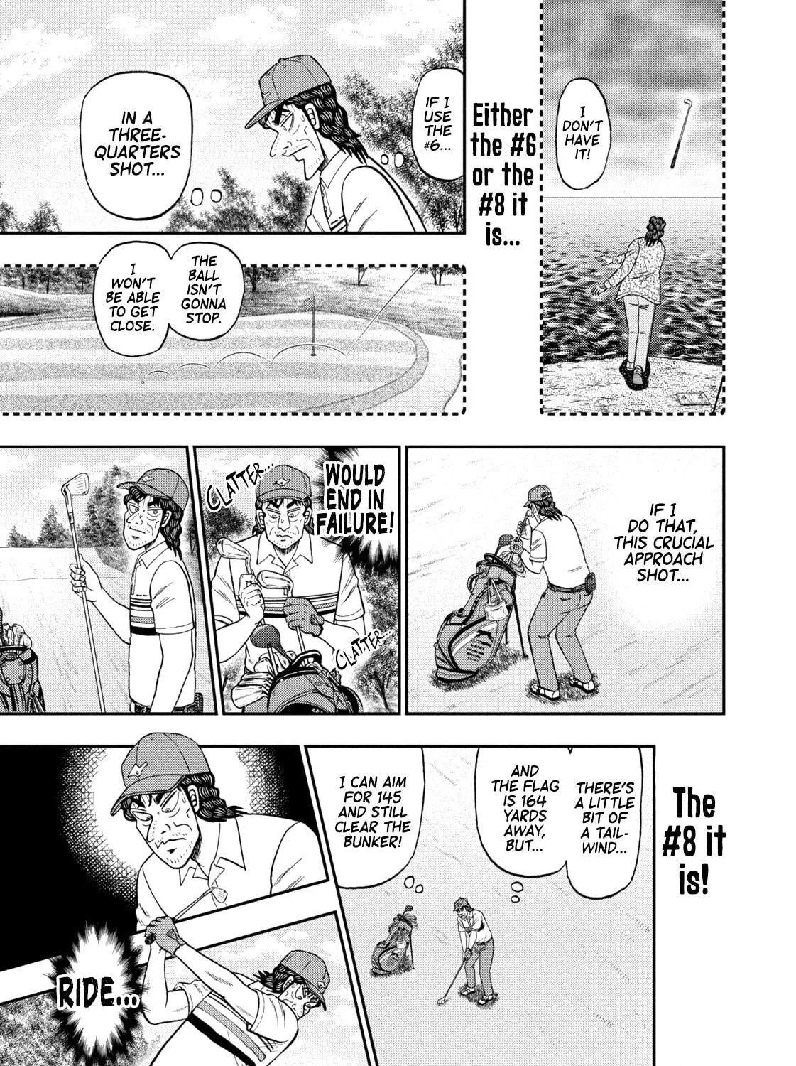 Read Nikaidou Hell Golf chapter 30 image 8 on Lezhin