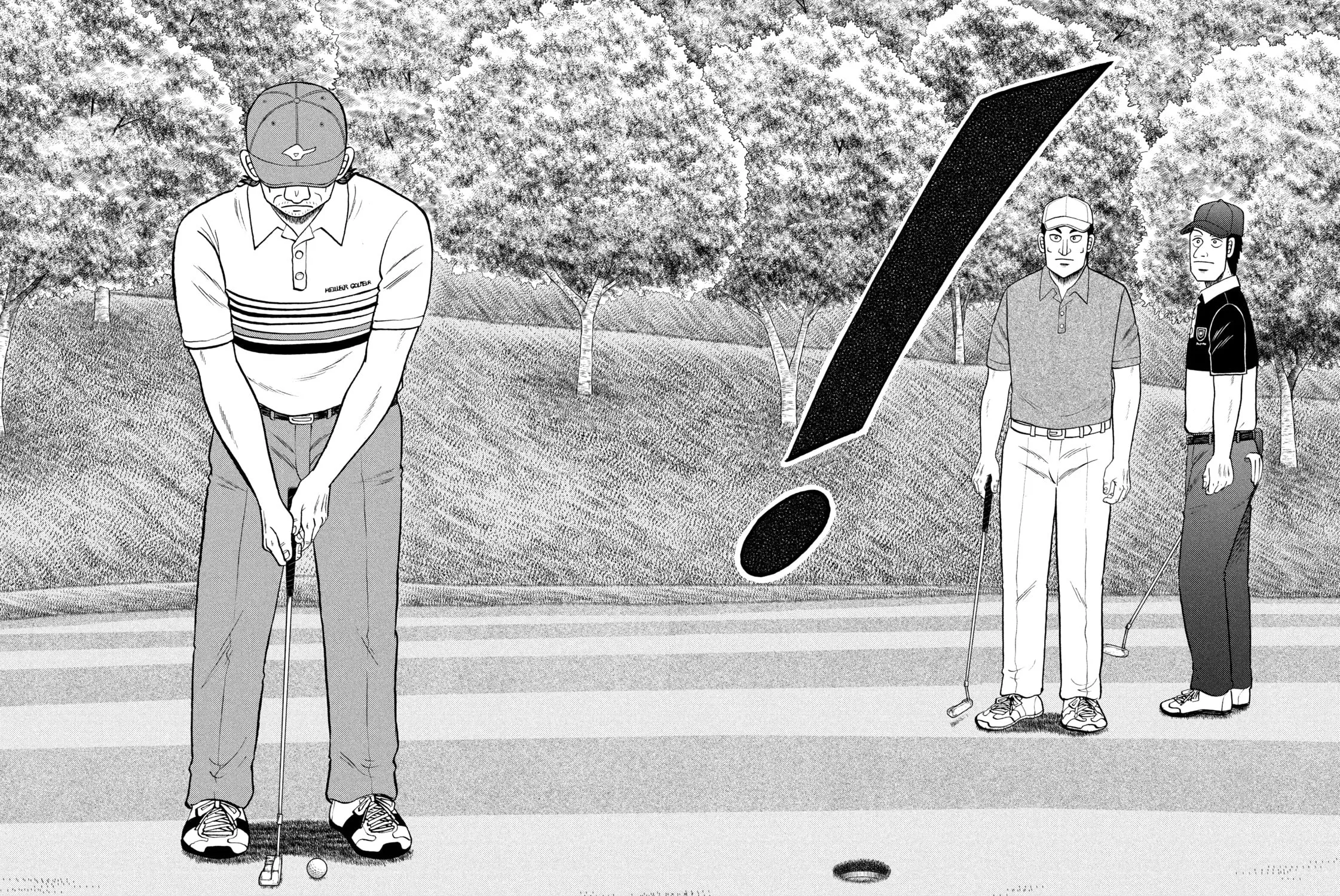 Read Nikaidou Hell Golf chapter 31 image 18 on Lezhin