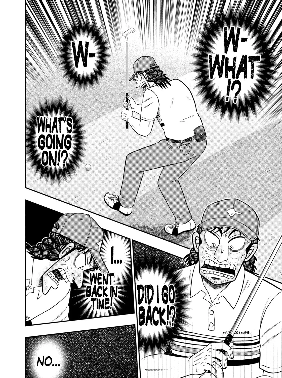 Read Nikaidou Hell Golf chapter 31 image 32 on Lezhin