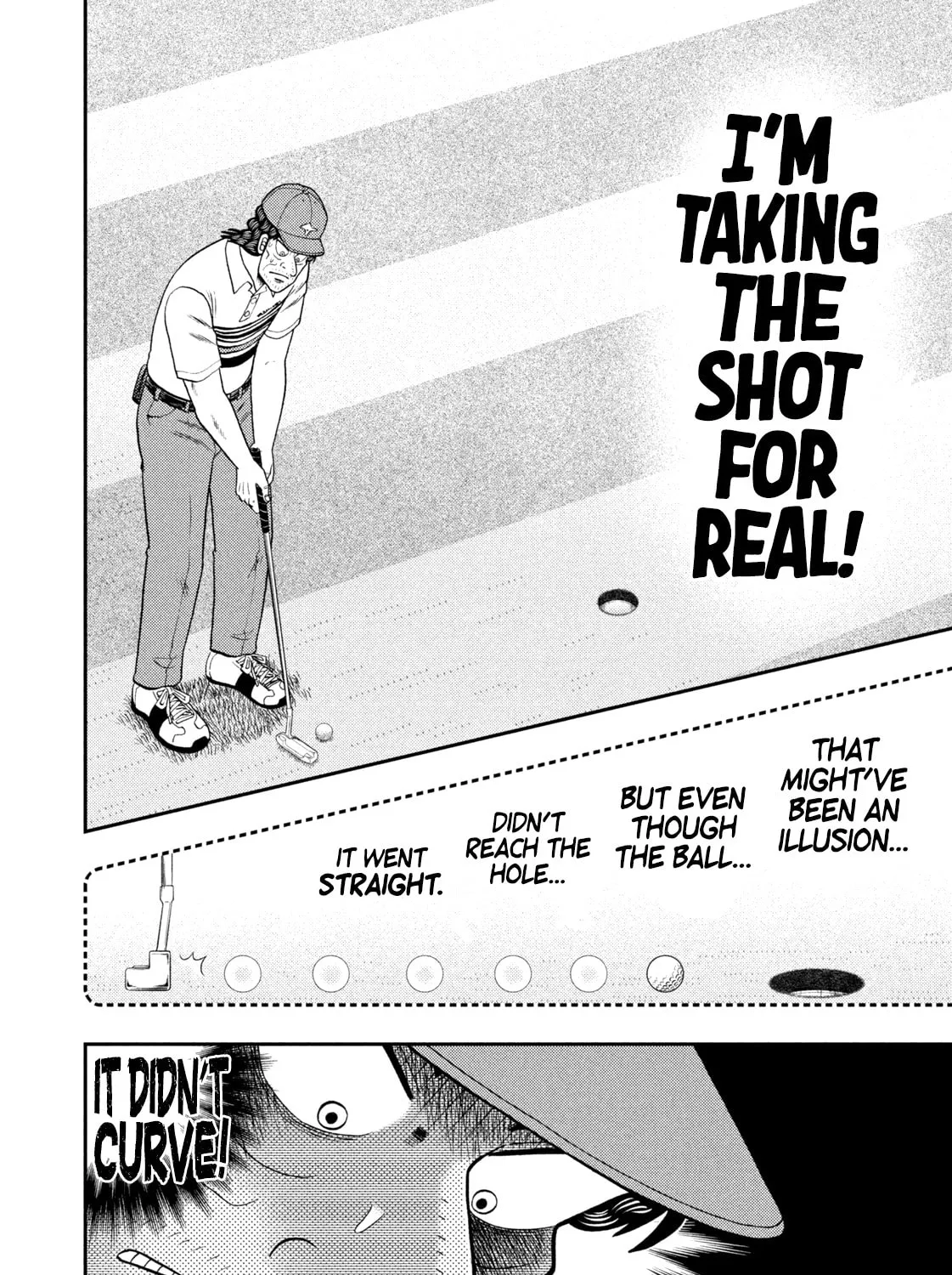 Read Nikaidou Hell Golf chapter 31 image 36 on Lezhin