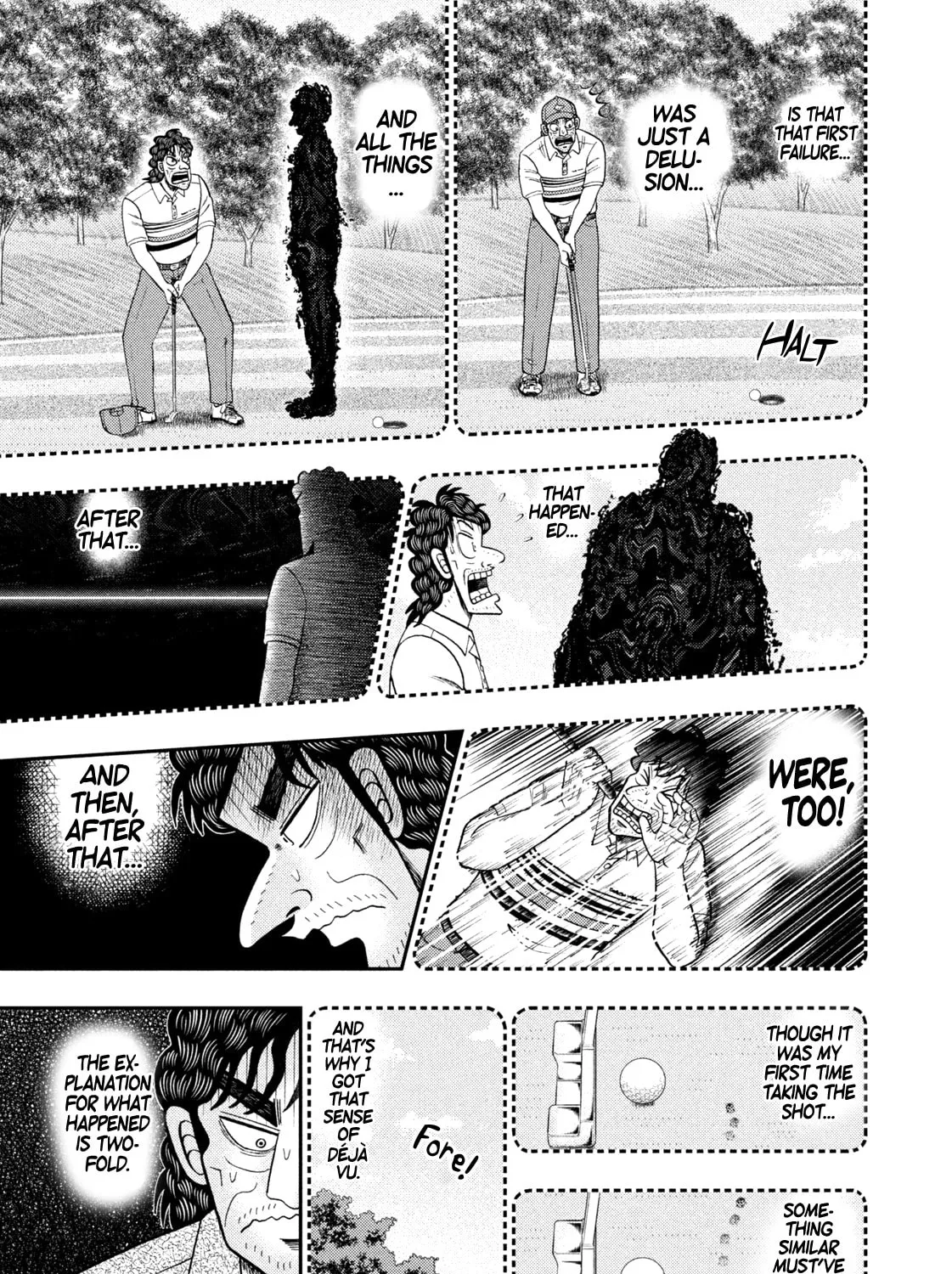 Read Nikaidou Hell Golf chapter 32 image 12 on Lezhin