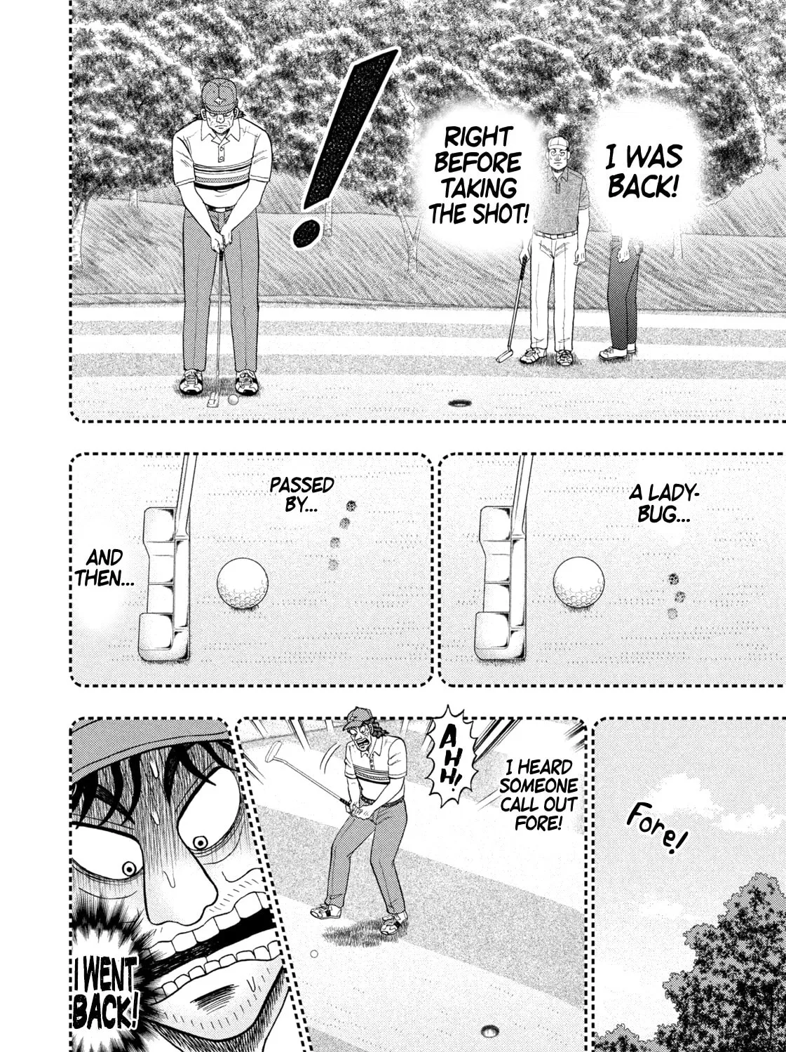 Read Nikaidou Hell Golf chapter 32 image 6 on Lezhin