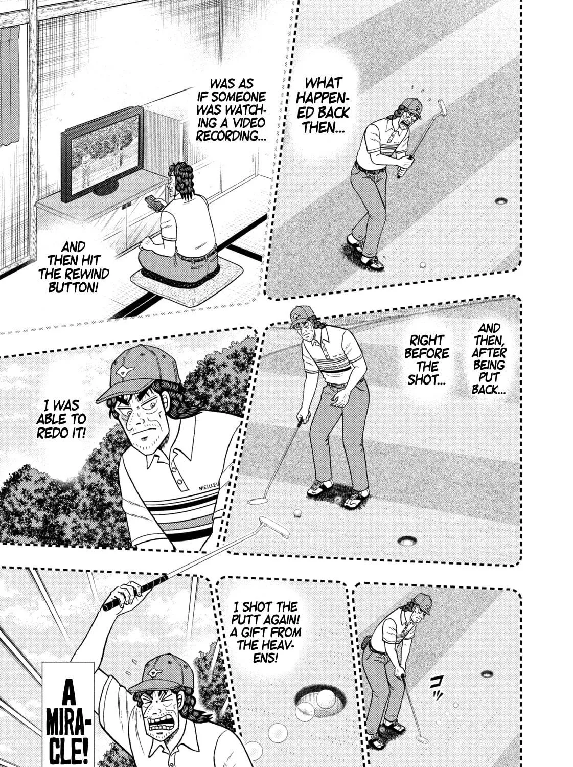 Read Nikaidou Hell Golf chapter 32 image 8 on Lezhin