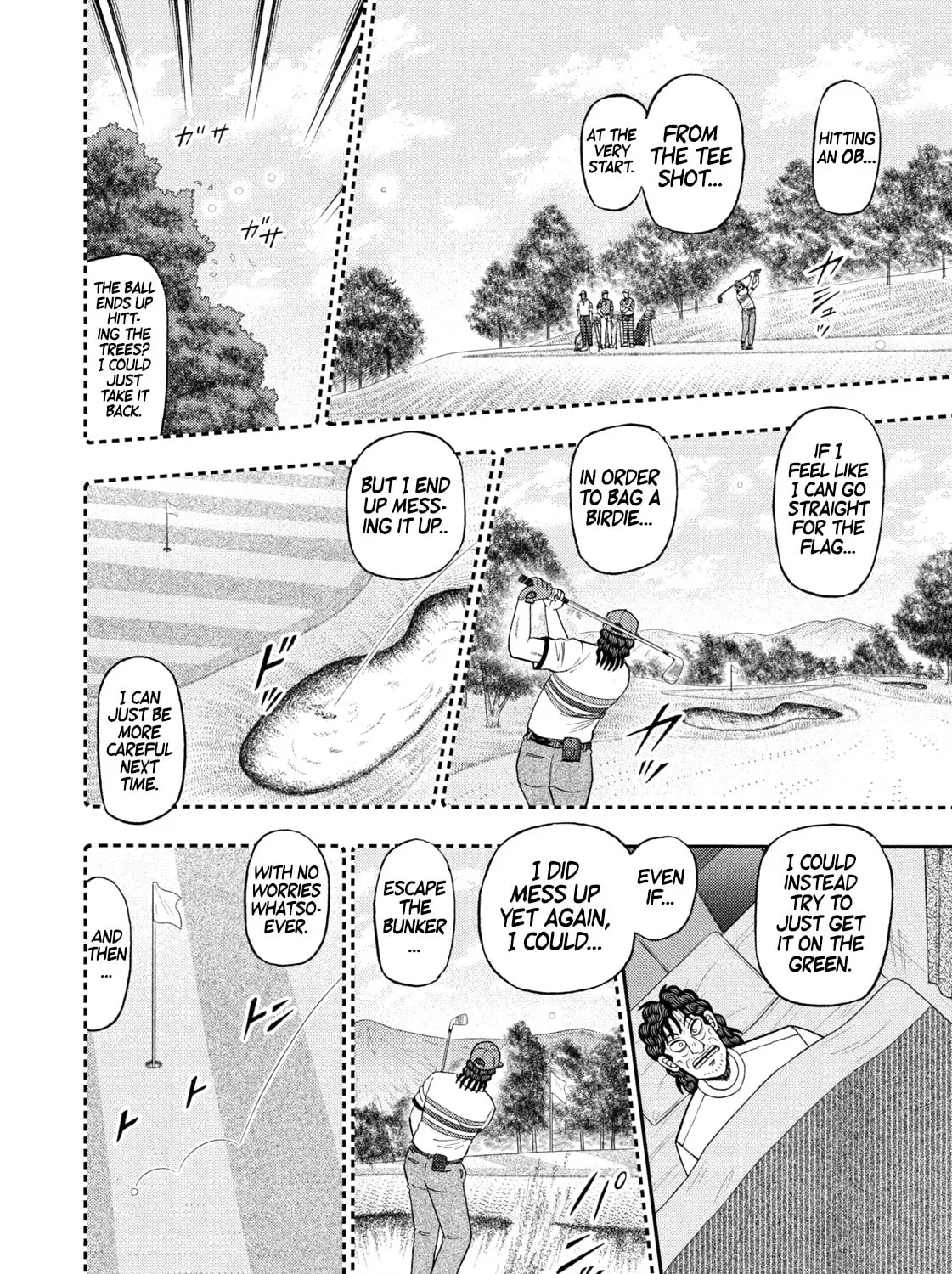Read Nikaidou Hell Golf chapter 33 image 42 on Lezhin