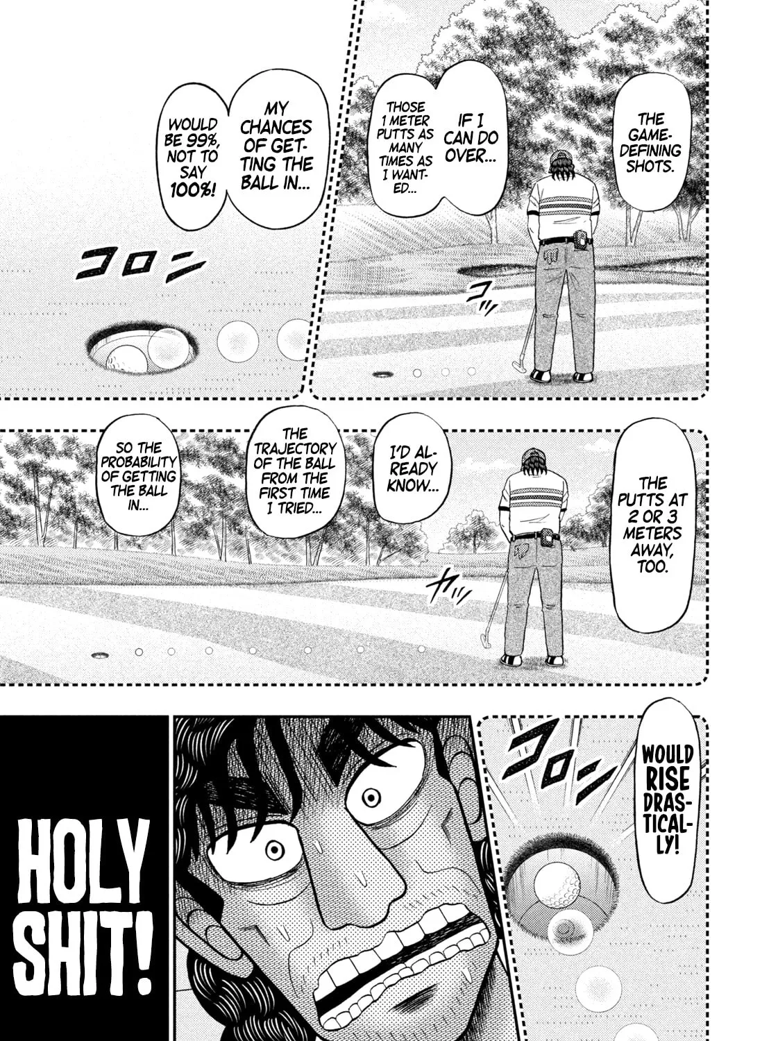 Read Nikaidou Hell Golf chapter 33 image 44 on Lezhin