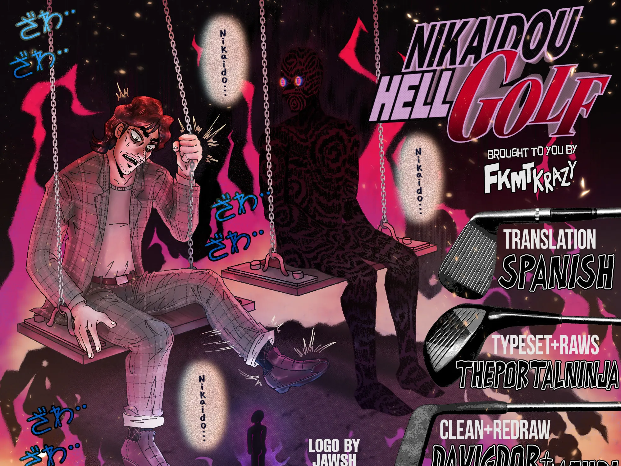 Read Nikaidou Hell Golf chapter 33 image 48 on Lezhin