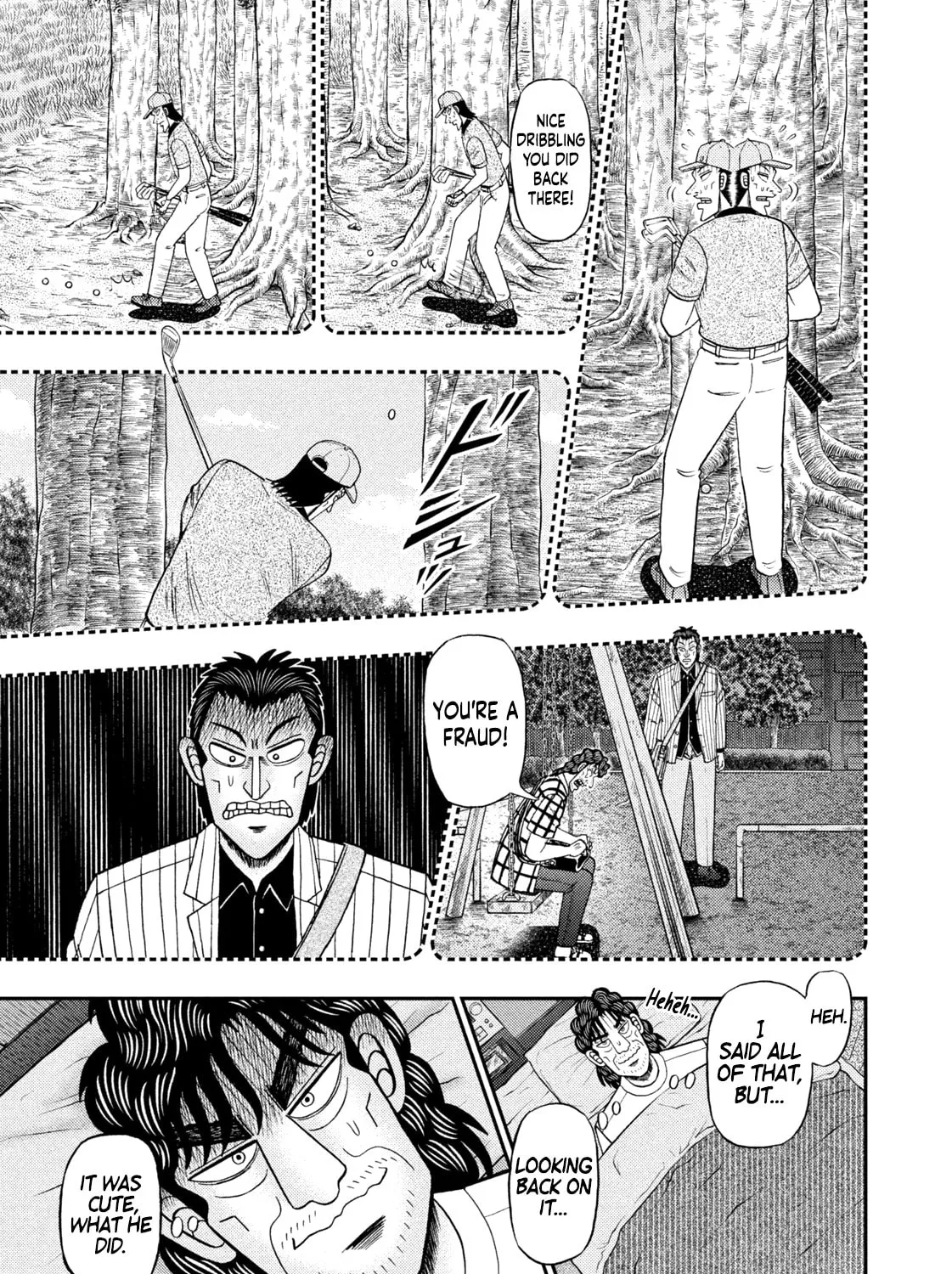 Read Nikaidou Hell Golf chapter 34 image 12 on Lezhin