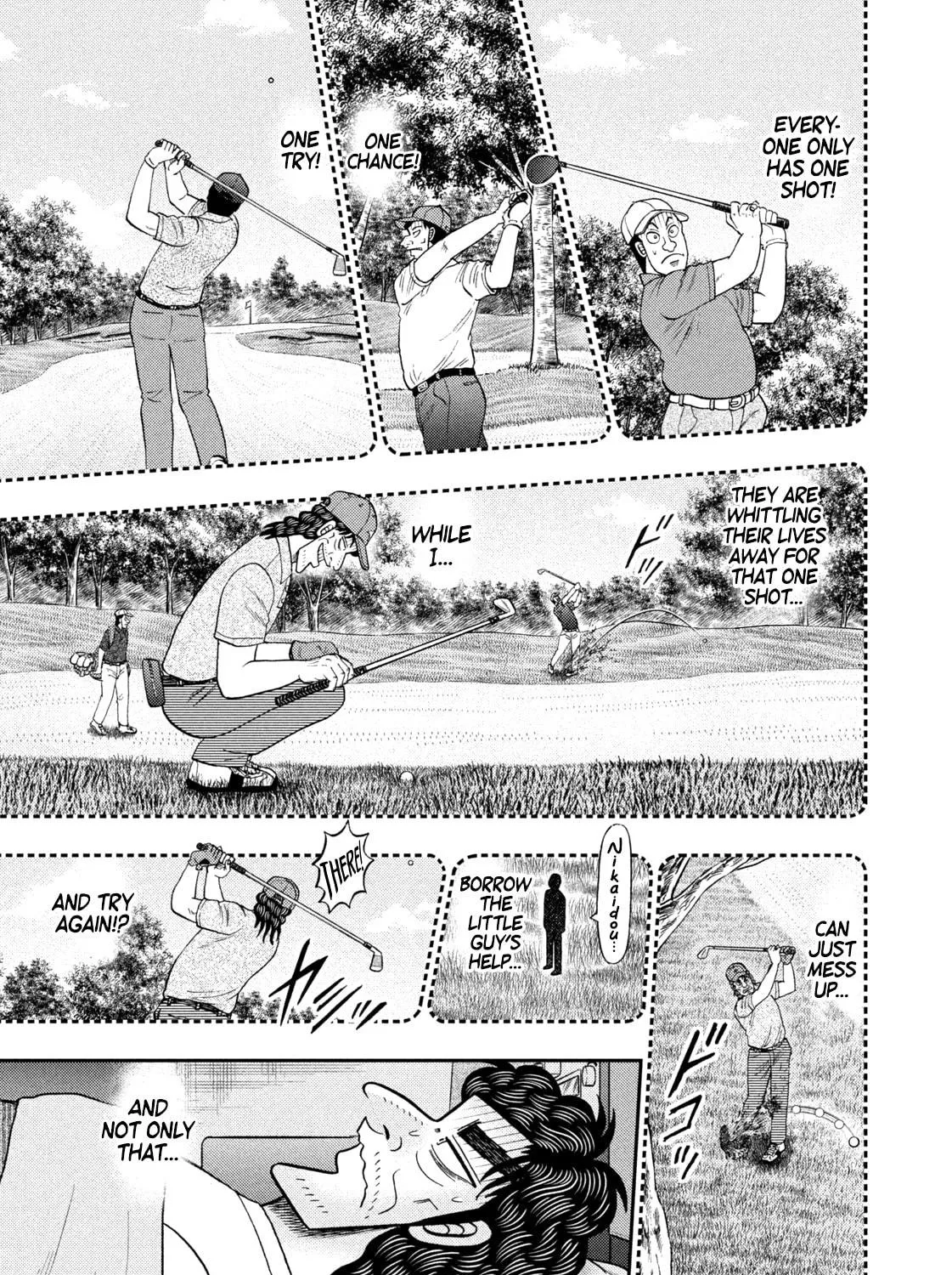 Read Nikaidou Hell Golf chapter 34 image 16 on Lezhin