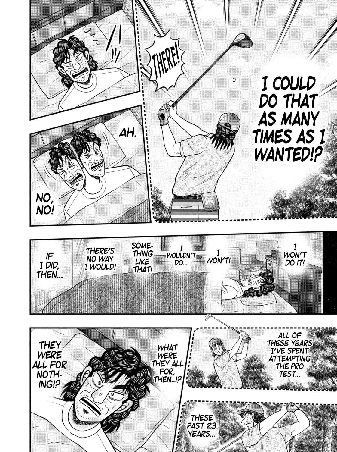Read Nikaidou Hell Golf chapter 34 image 18 on Lezhin