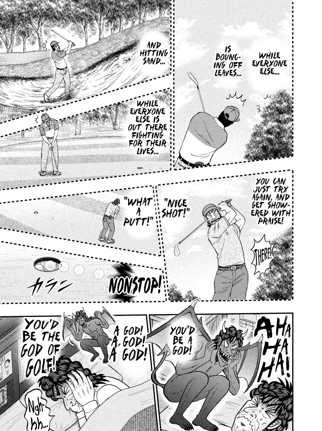 Read Nikaidou Hell Golf chapter 34 image 24 on Lezhin