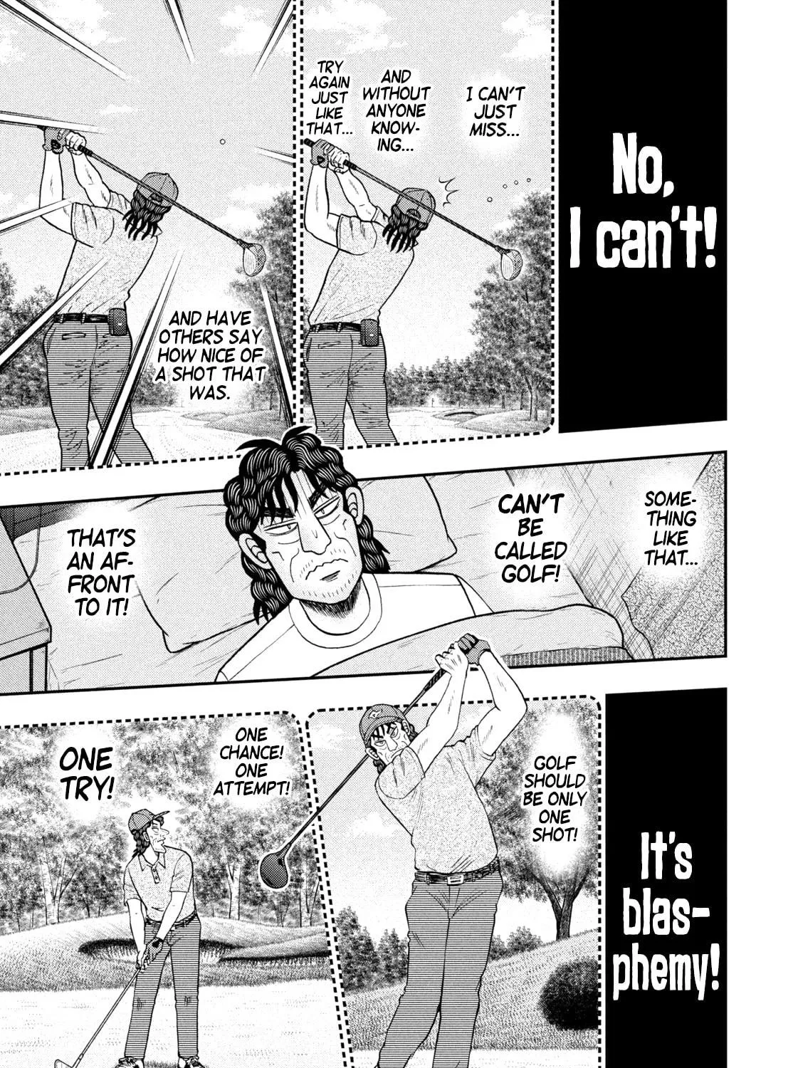 Read Nikaidou Hell Golf chapter 34 image 4 on Lezhin