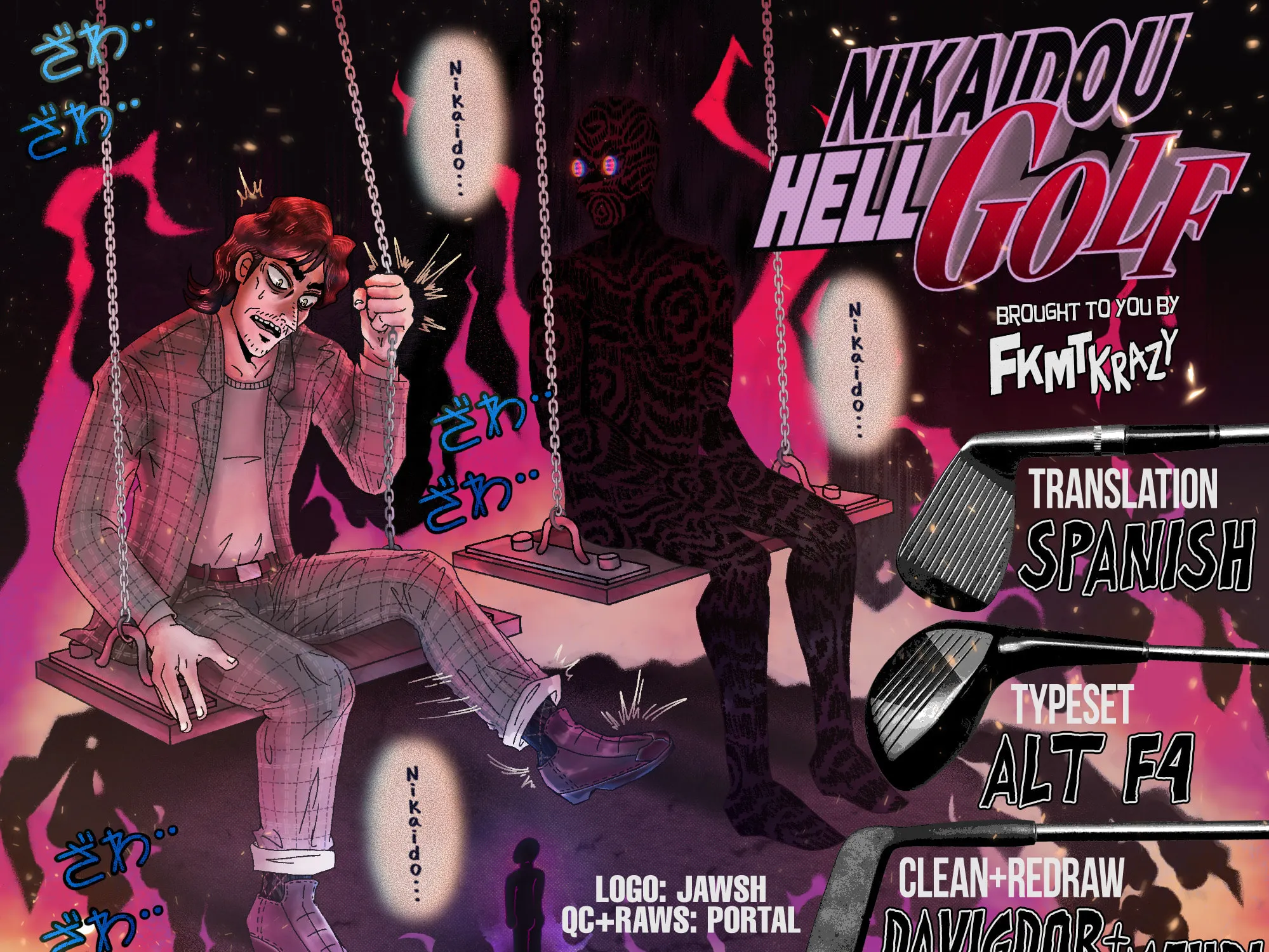 Read Nikaidou Hell Golf chapter 34 image 52 on Lezhin