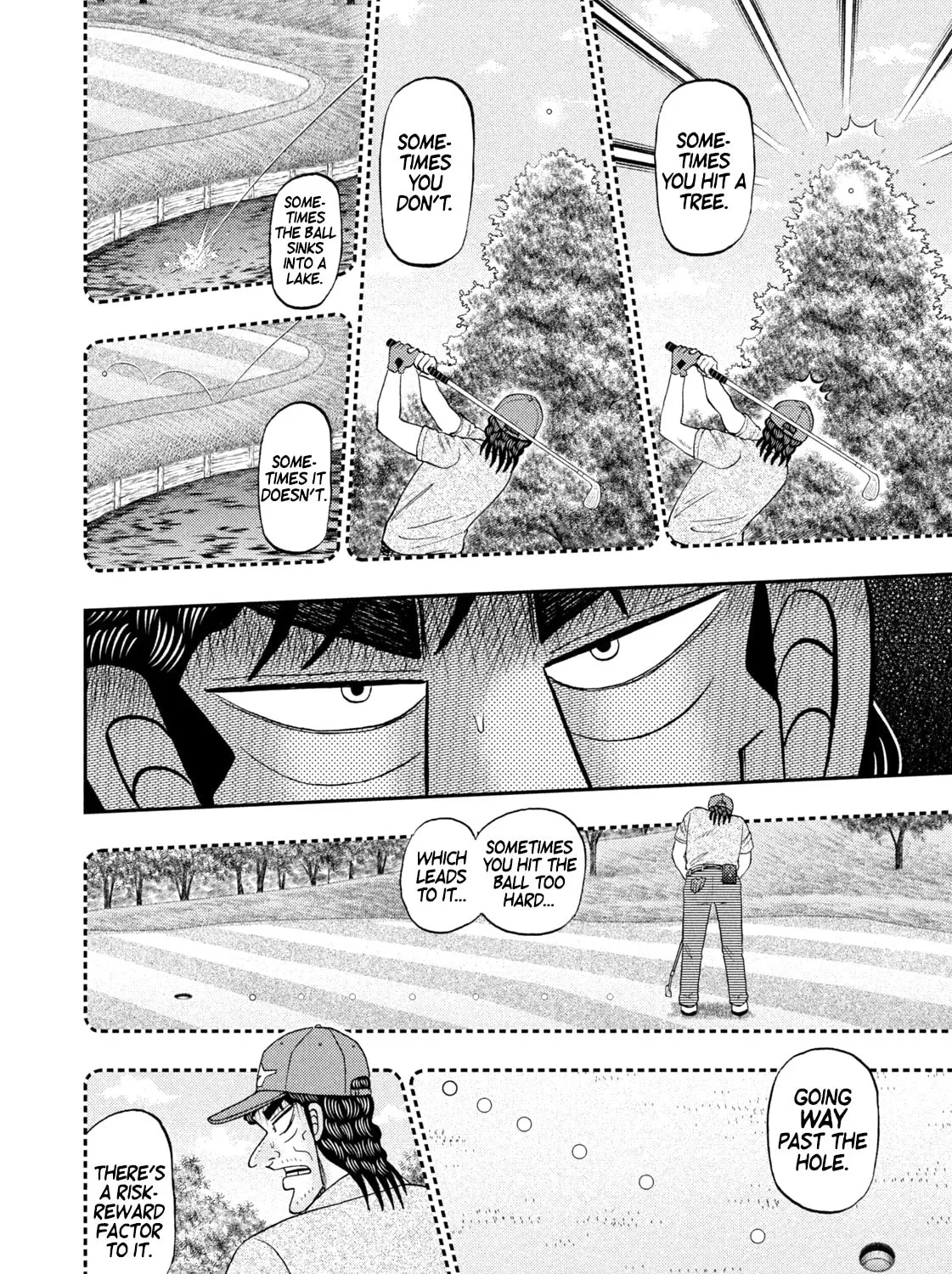 Read Nikaidou Hell Golf chapter 34 image 6 on Lezhin