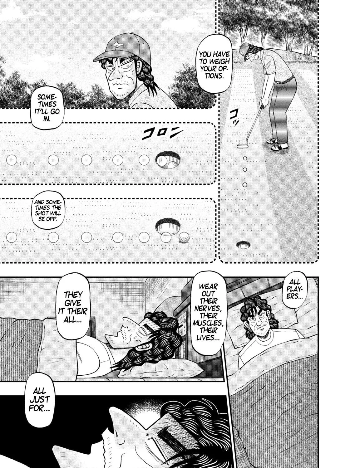 Read Nikaidou Hell Golf chapter 34 image 8 on Lezhin