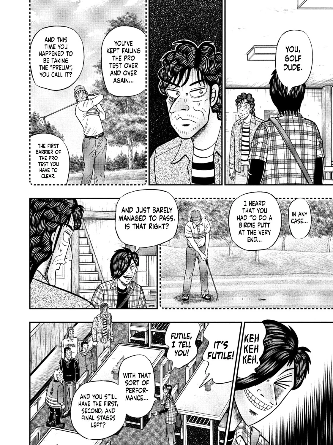 Read Nikaidou Hell Golf chapter 35 image 2 on Lezhin